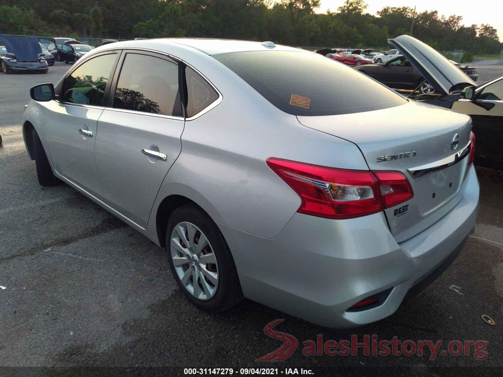 3N1AB7AP9HL669789 2017 NISSAN SENTRA