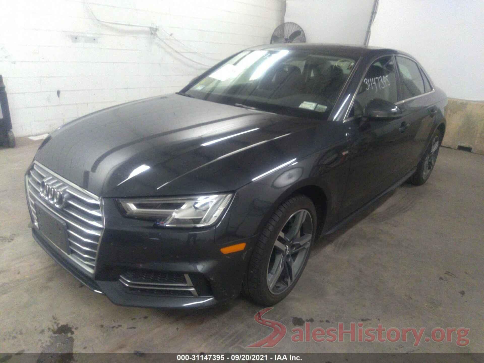 WAUENAF4XJA139794 2018 AUDI A4