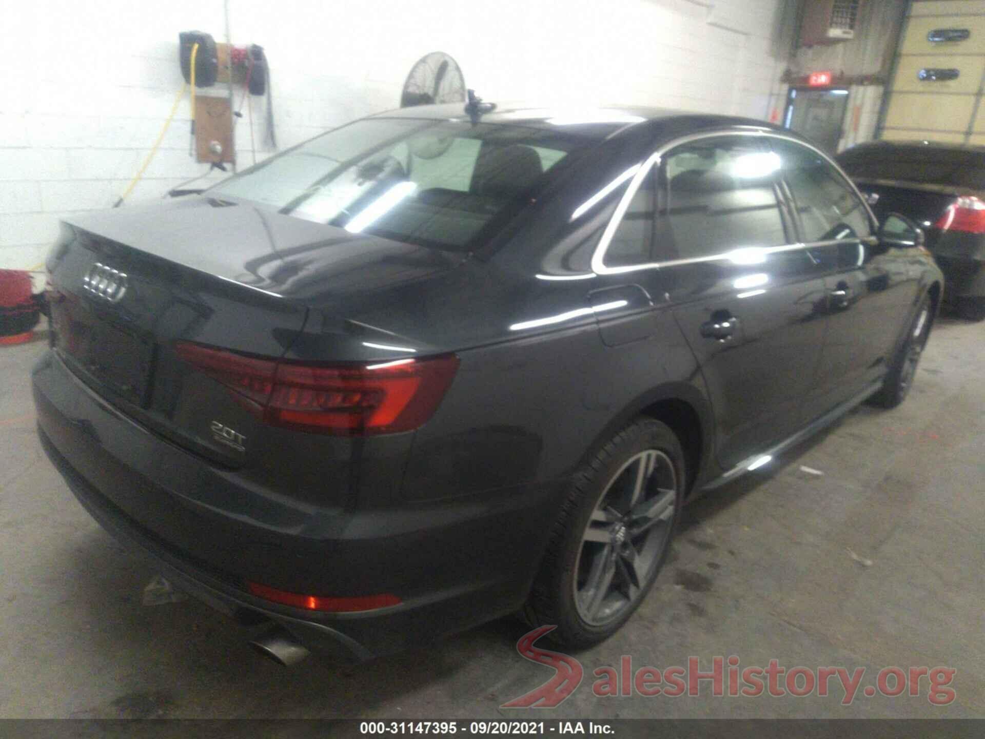 WAUENAF4XJA139794 2018 AUDI A4