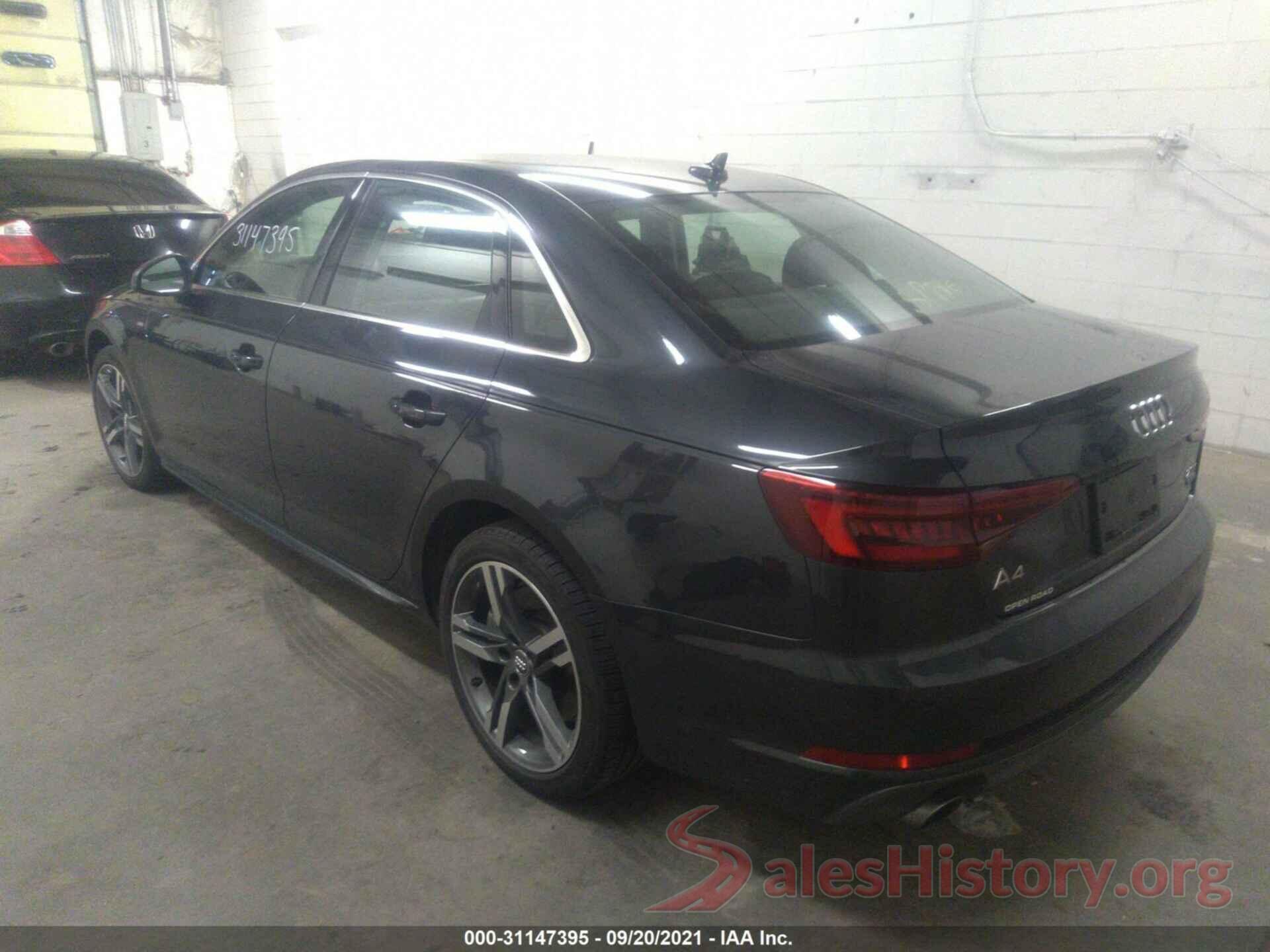 WAUENAF4XJA139794 2018 AUDI A4