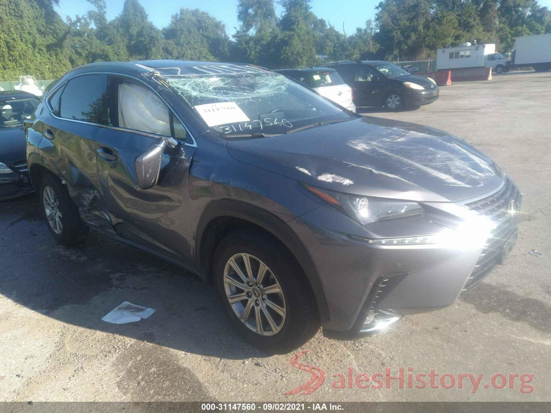 JTJDARDZ6M2240091 2021 LEXUS NX