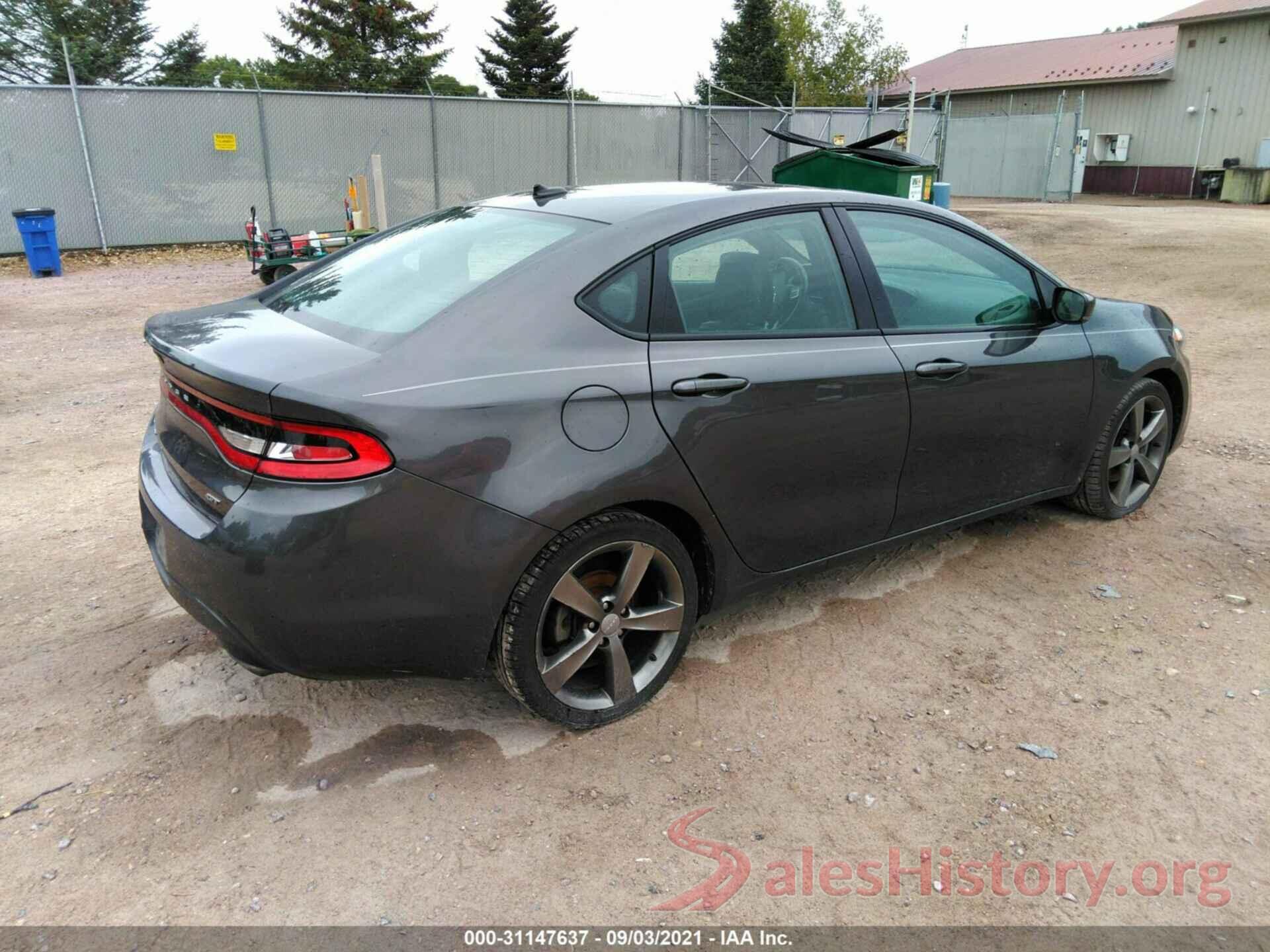 1C3CDFEB4GD549173 2016 DODGE DART