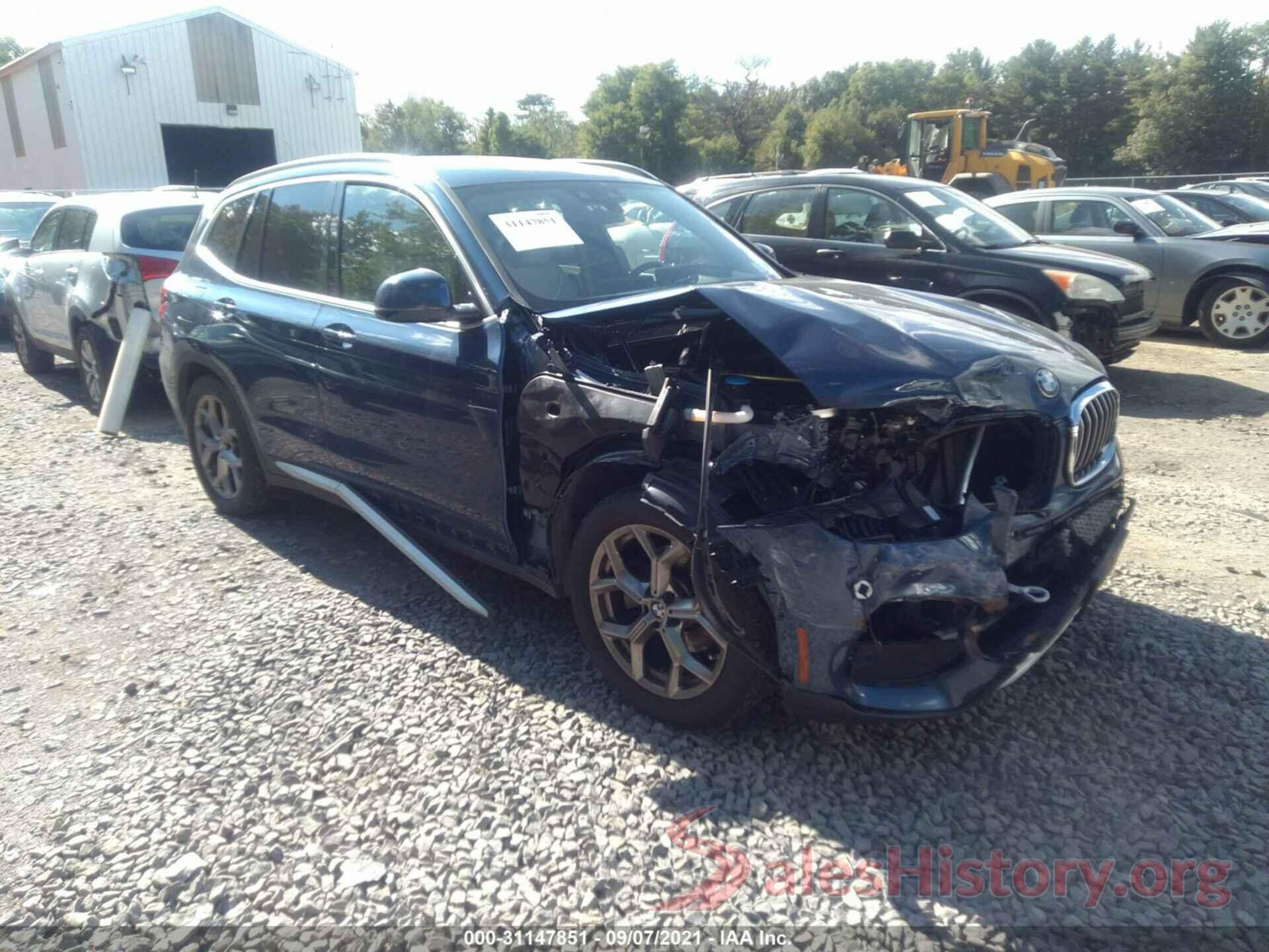 5UXTY5C05M9F00513 2021 BMW X3