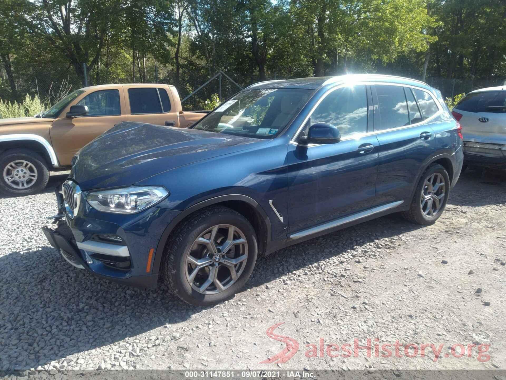 5UXTY5C05M9F00513 2021 BMW X3