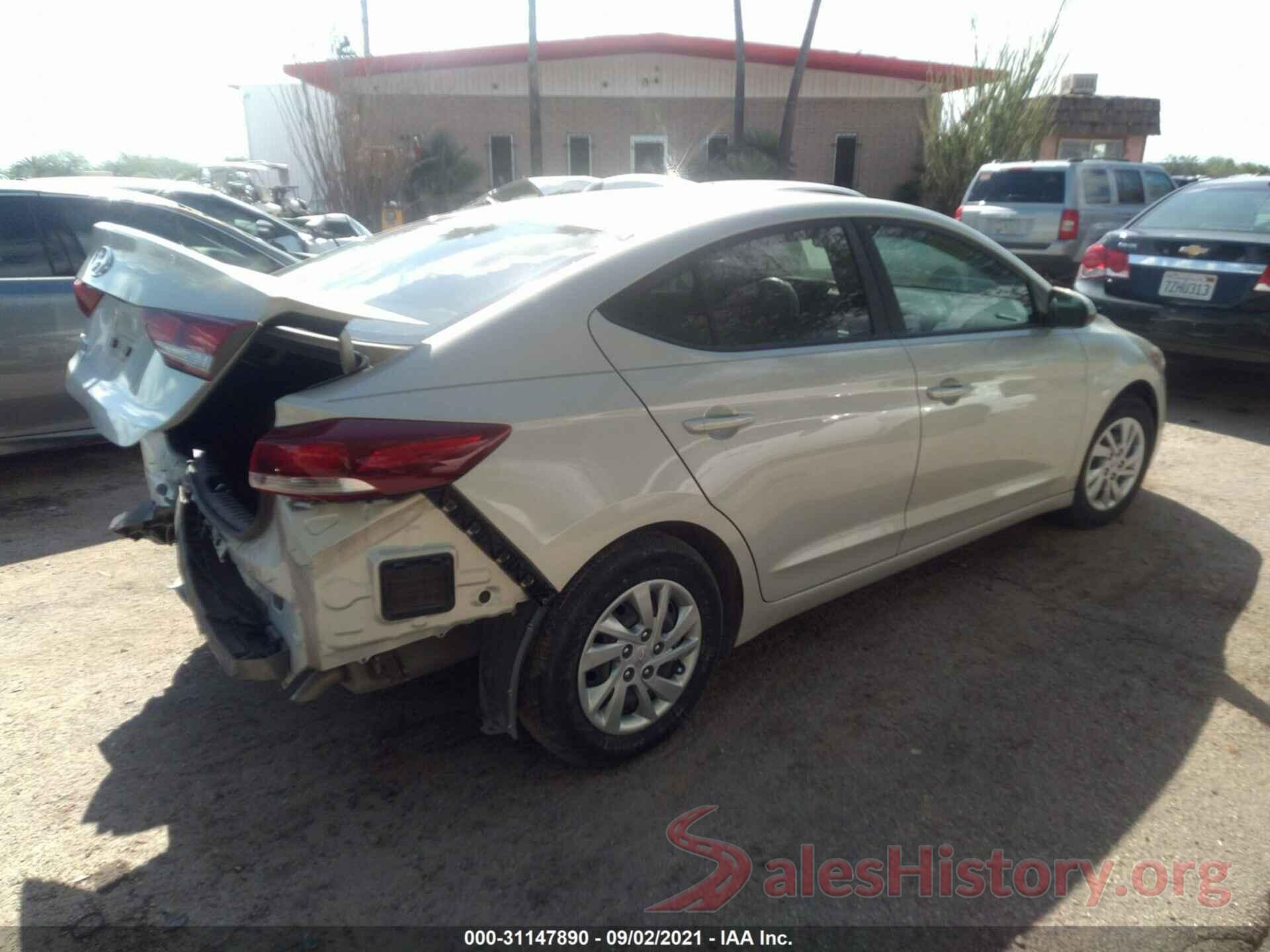 KMHD74LF6JU580803 2018 HYUNDAI ELANTRA