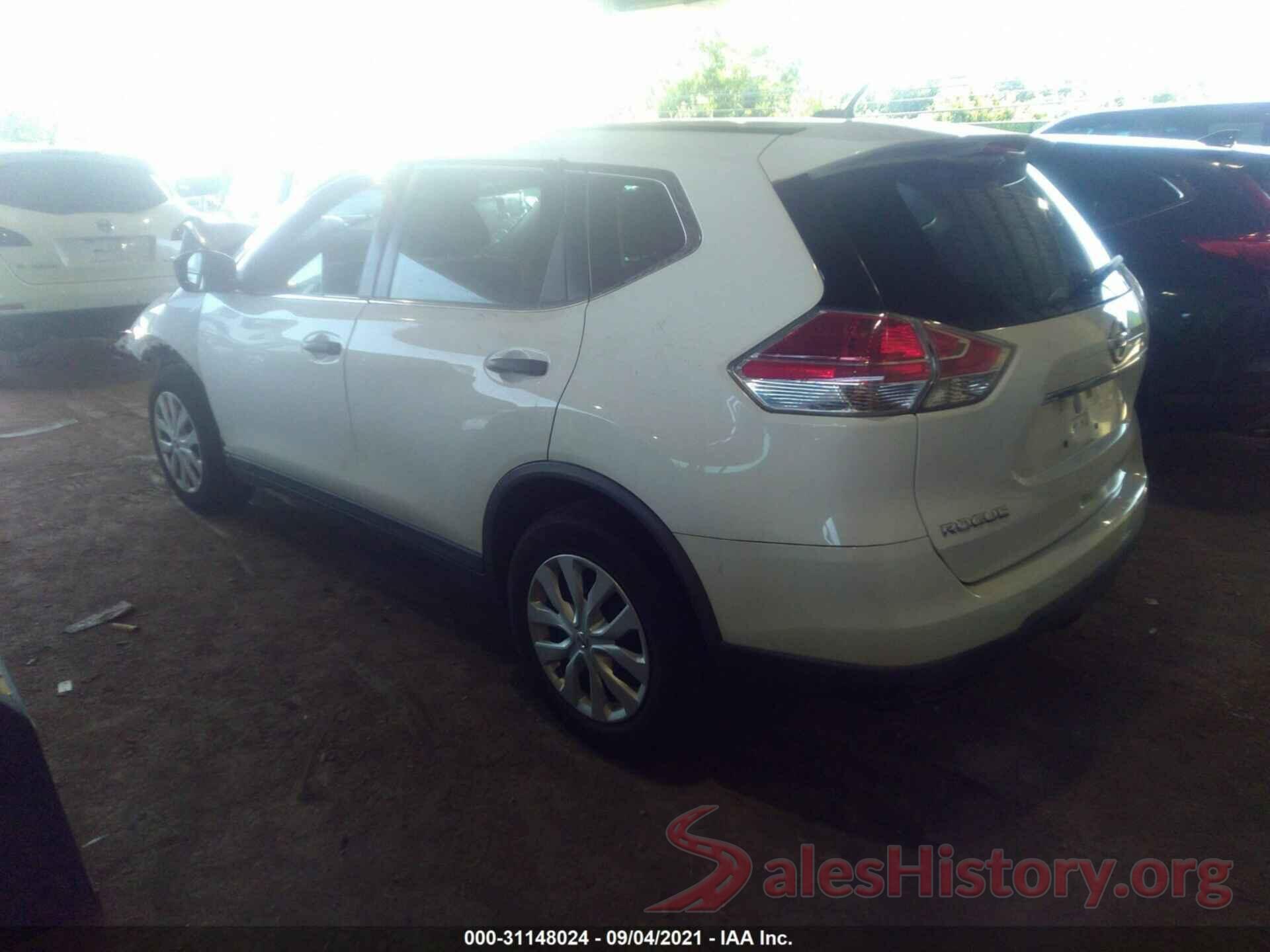 KNMAT2MT8GP704234 2016 NISSAN ROGUE