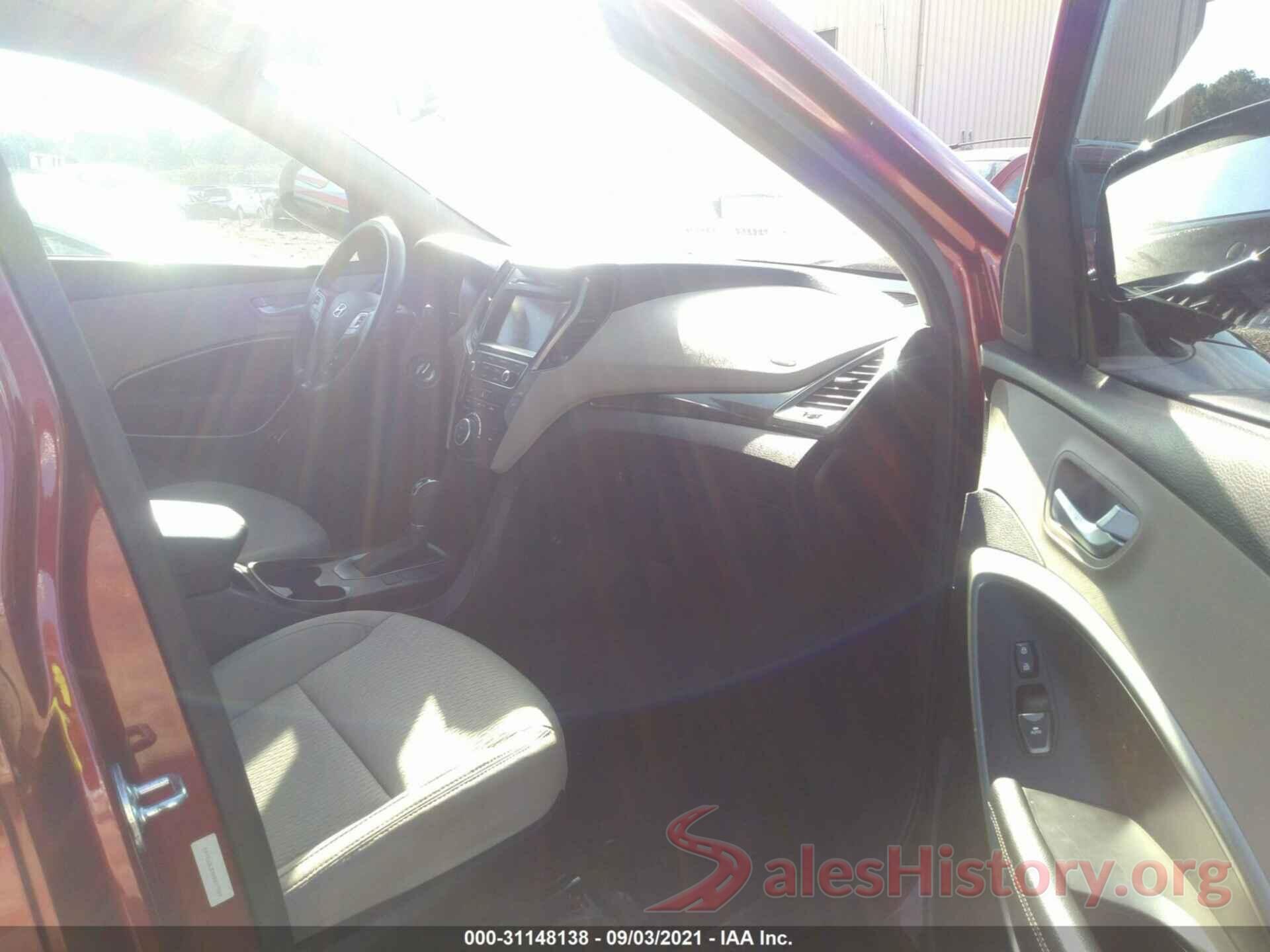 5XYZU3LBXHG417089 2017 HYUNDAI SANTA FE SPORT