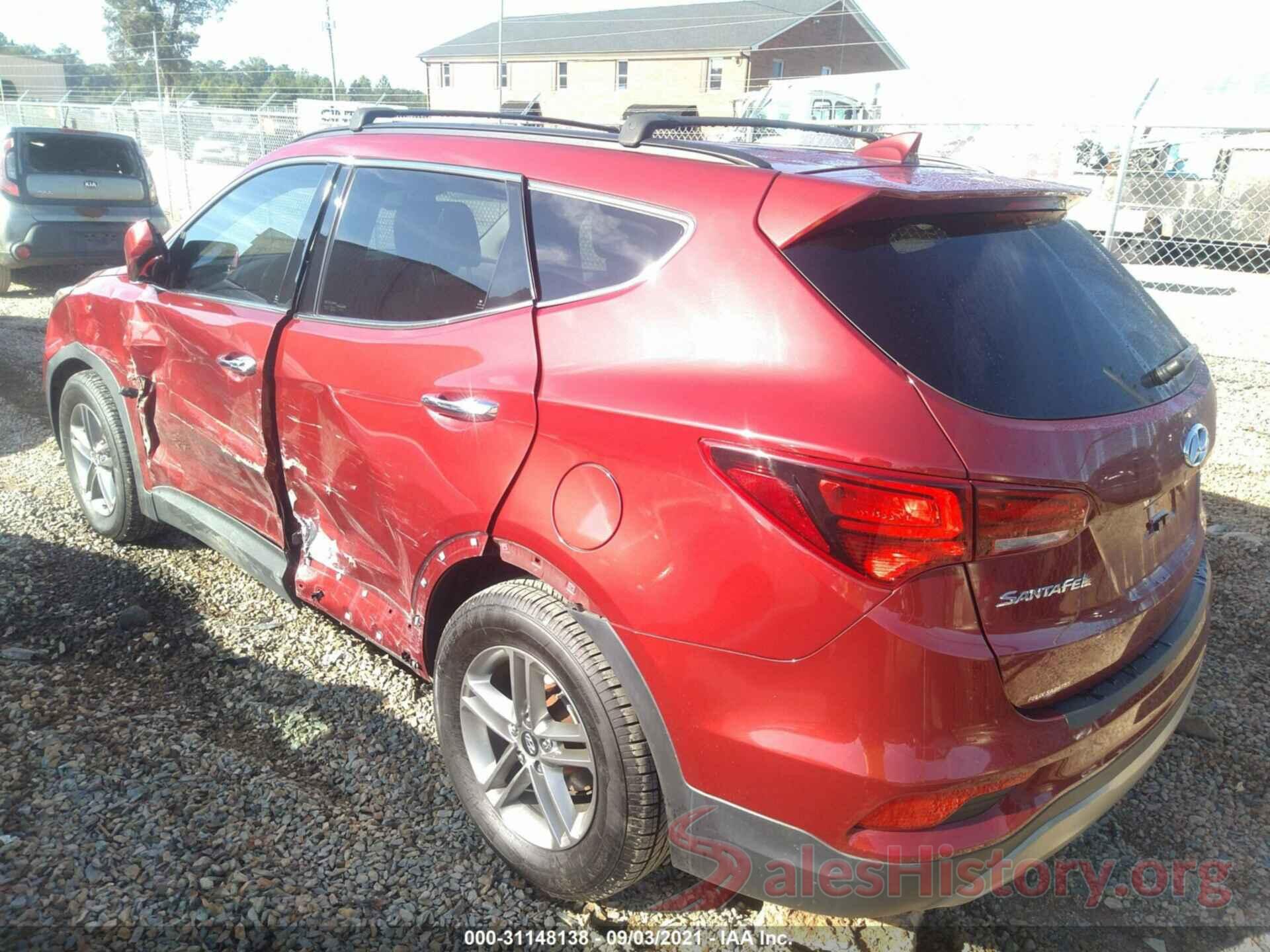 5XYZU3LBXHG417089 2017 HYUNDAI SANTA FE SPORT