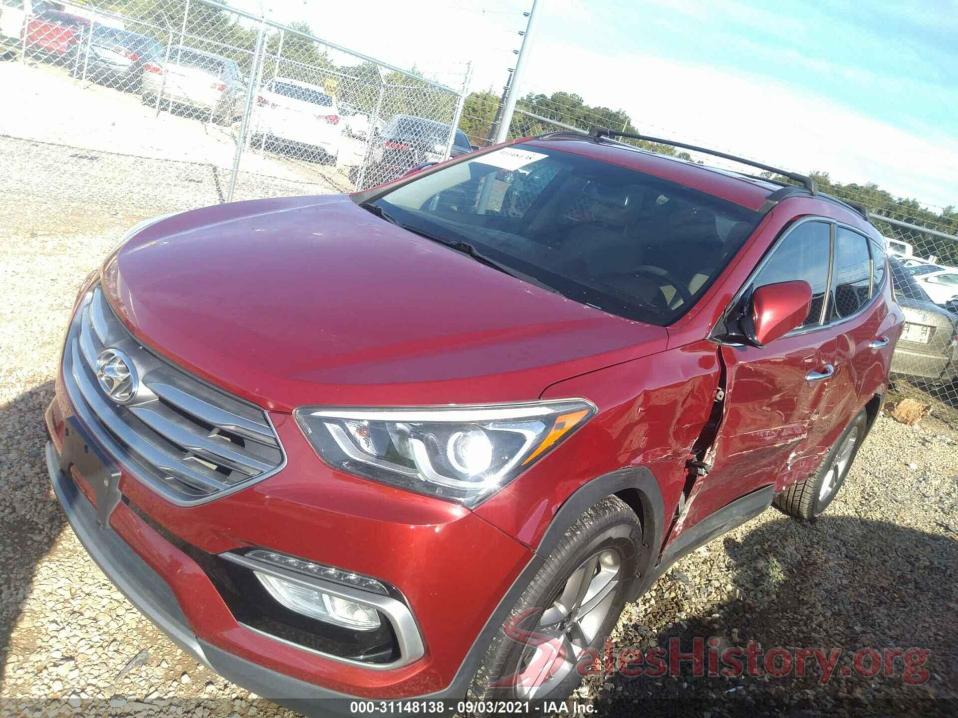 5XYZU3LBXHG417089 2017 HYUNDAI SANTA FE SPORT