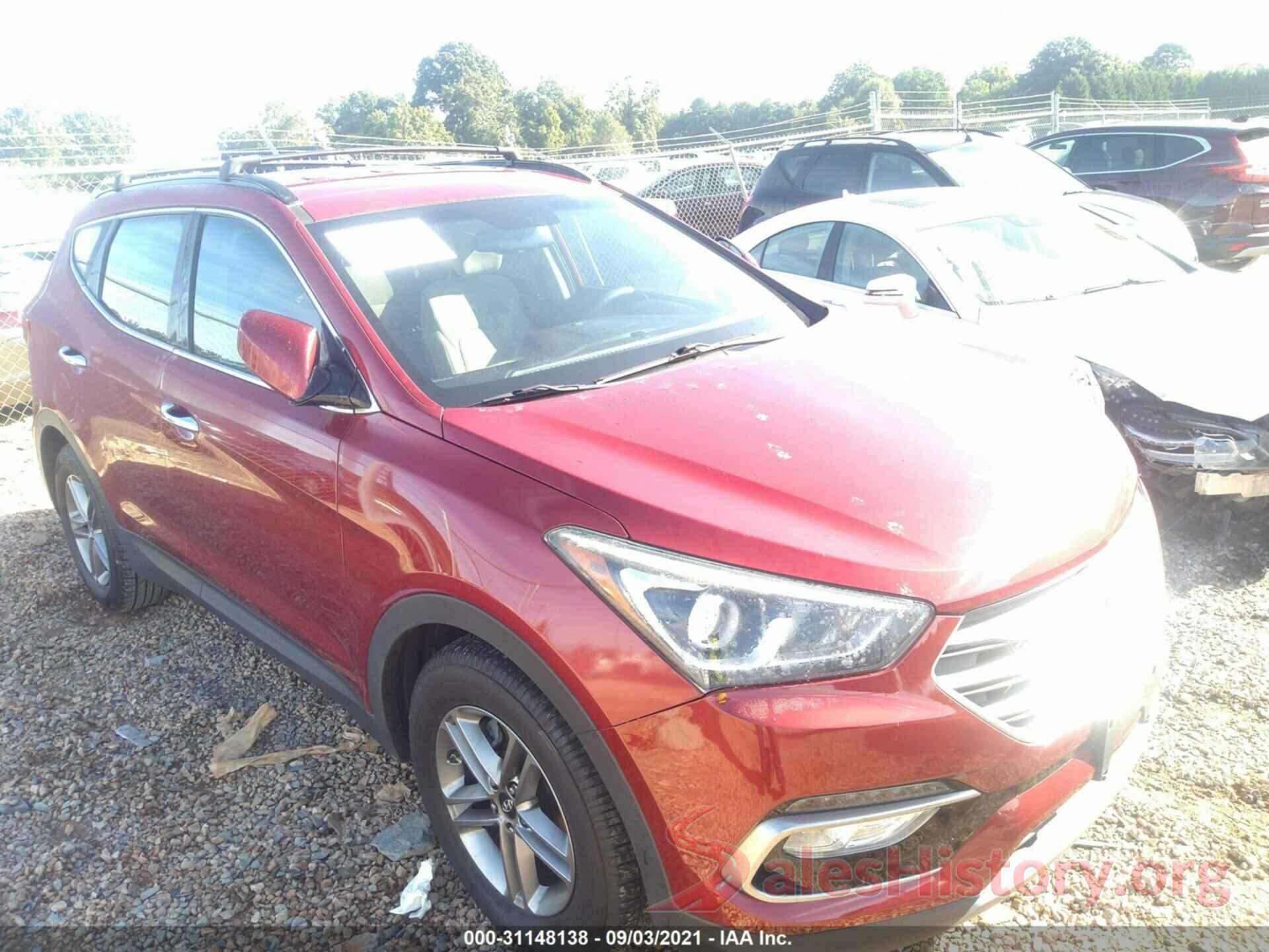 5XYZU3LBXHG417089 2017 HYUNDAI SANTA FE SPORT