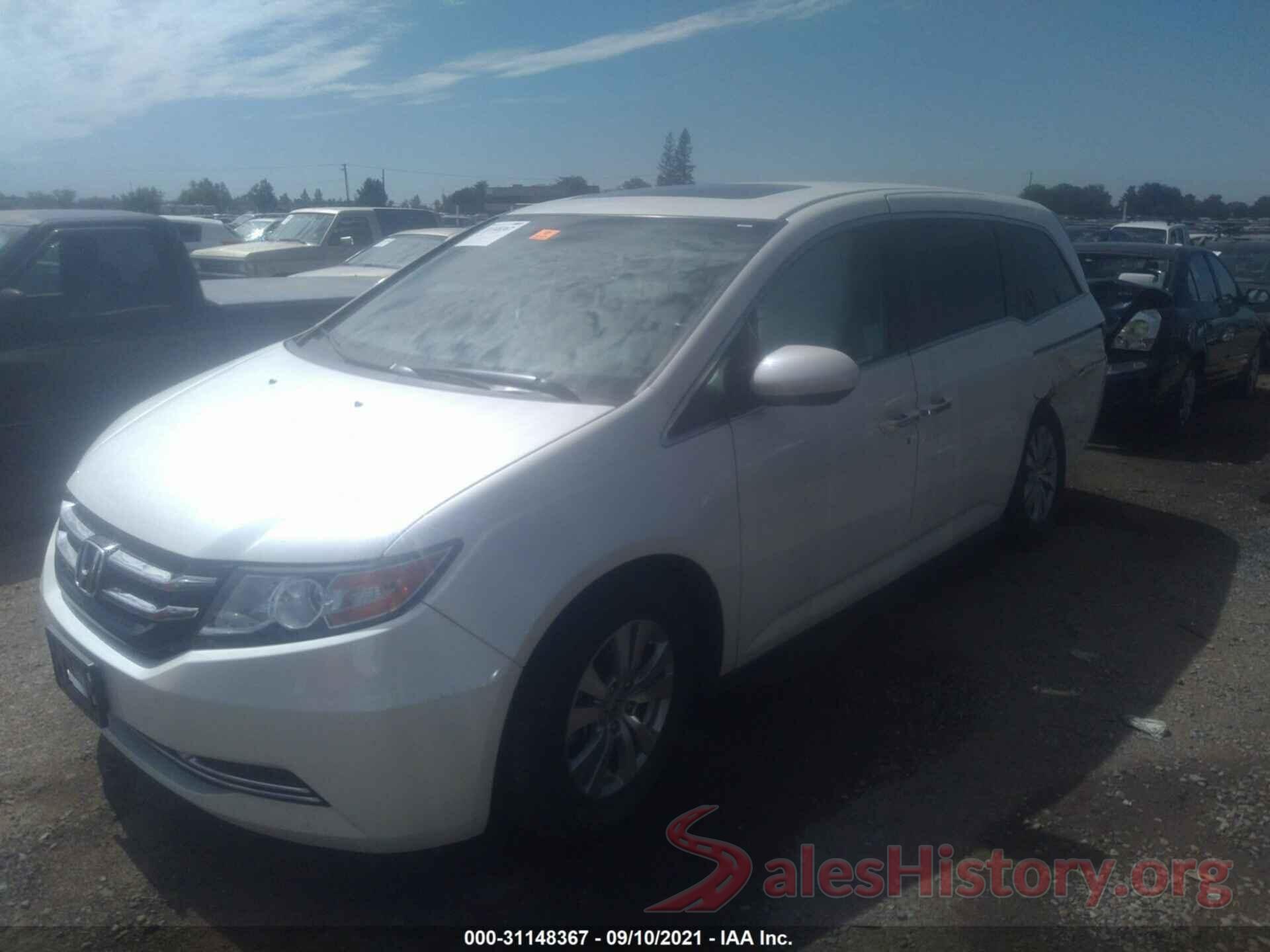 5FNRL5H69GB116278 2016 HONDA ODYSSEY