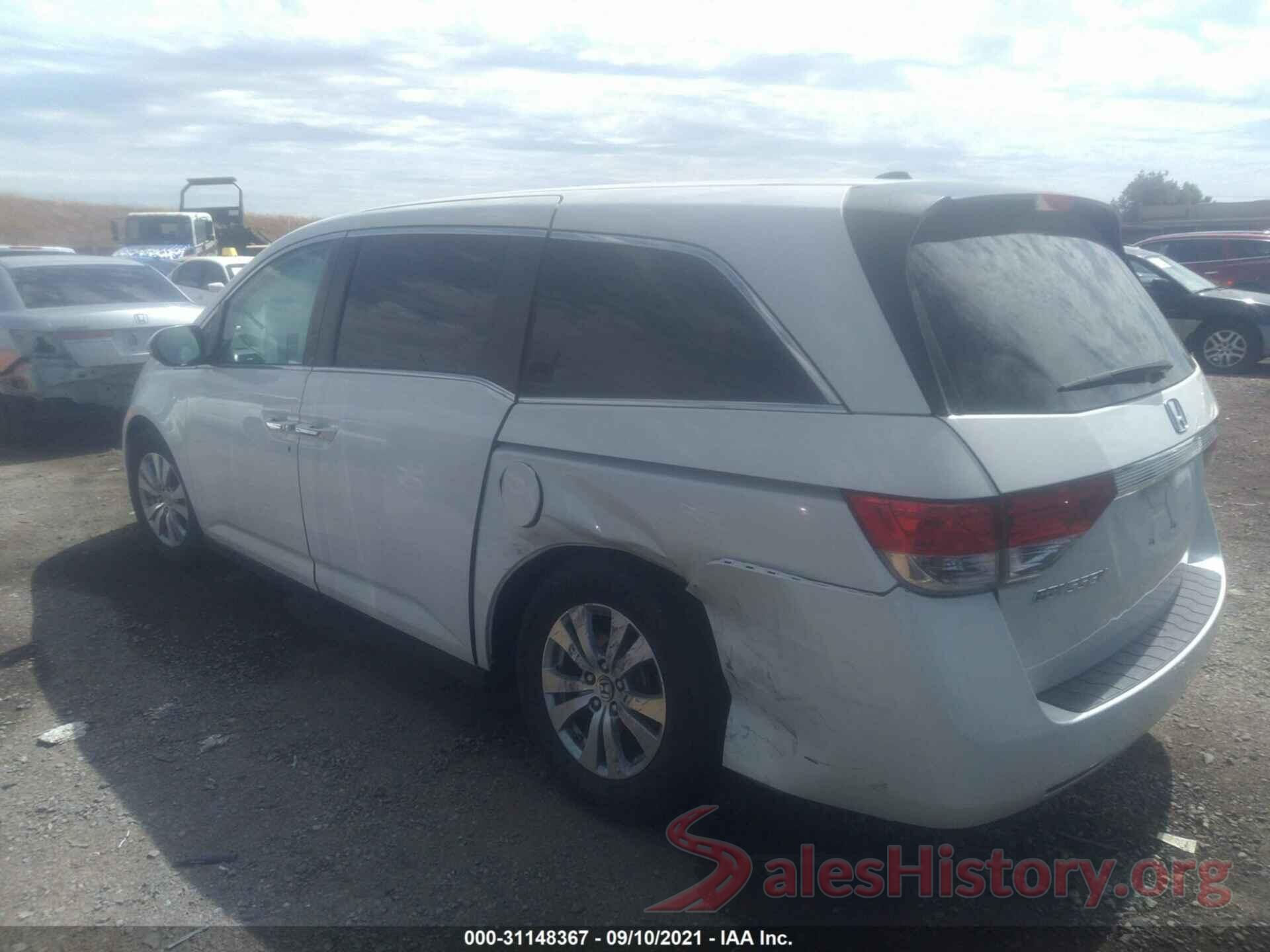 5FNRL5H69GB116278 2016 HONDA ODYSSEY