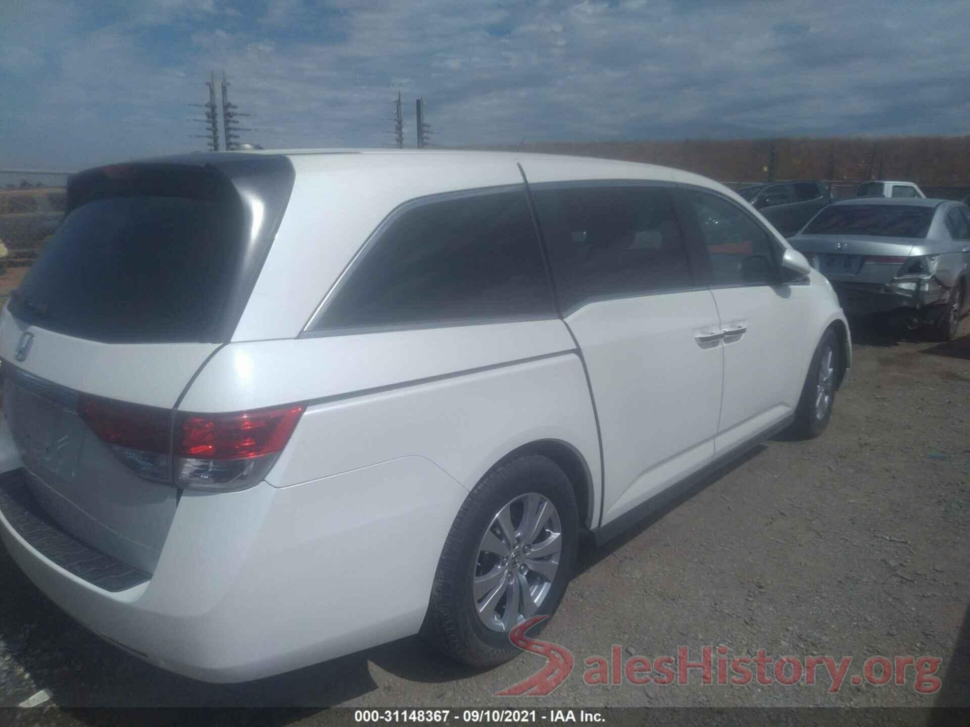 5FNRL5H69GB116278 2016 HONDA ODYSSEY