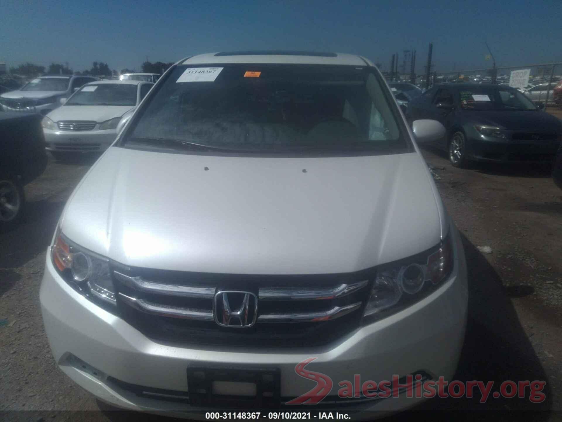 5FNRL5H69GB116278 2016 HONDA ODYSSEY