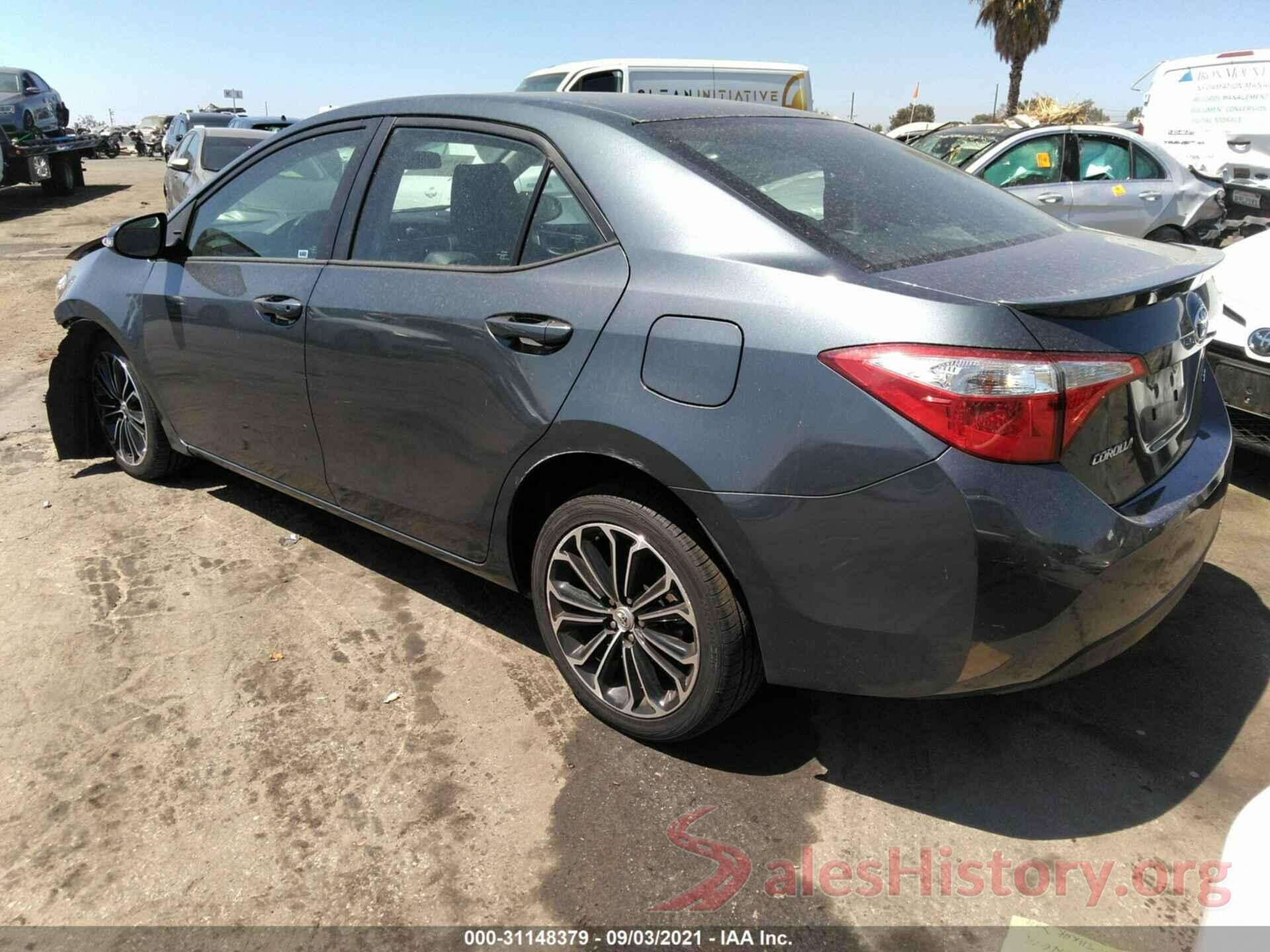 5YFBURHEXGP504136 2016 TOYOTA COROLLA