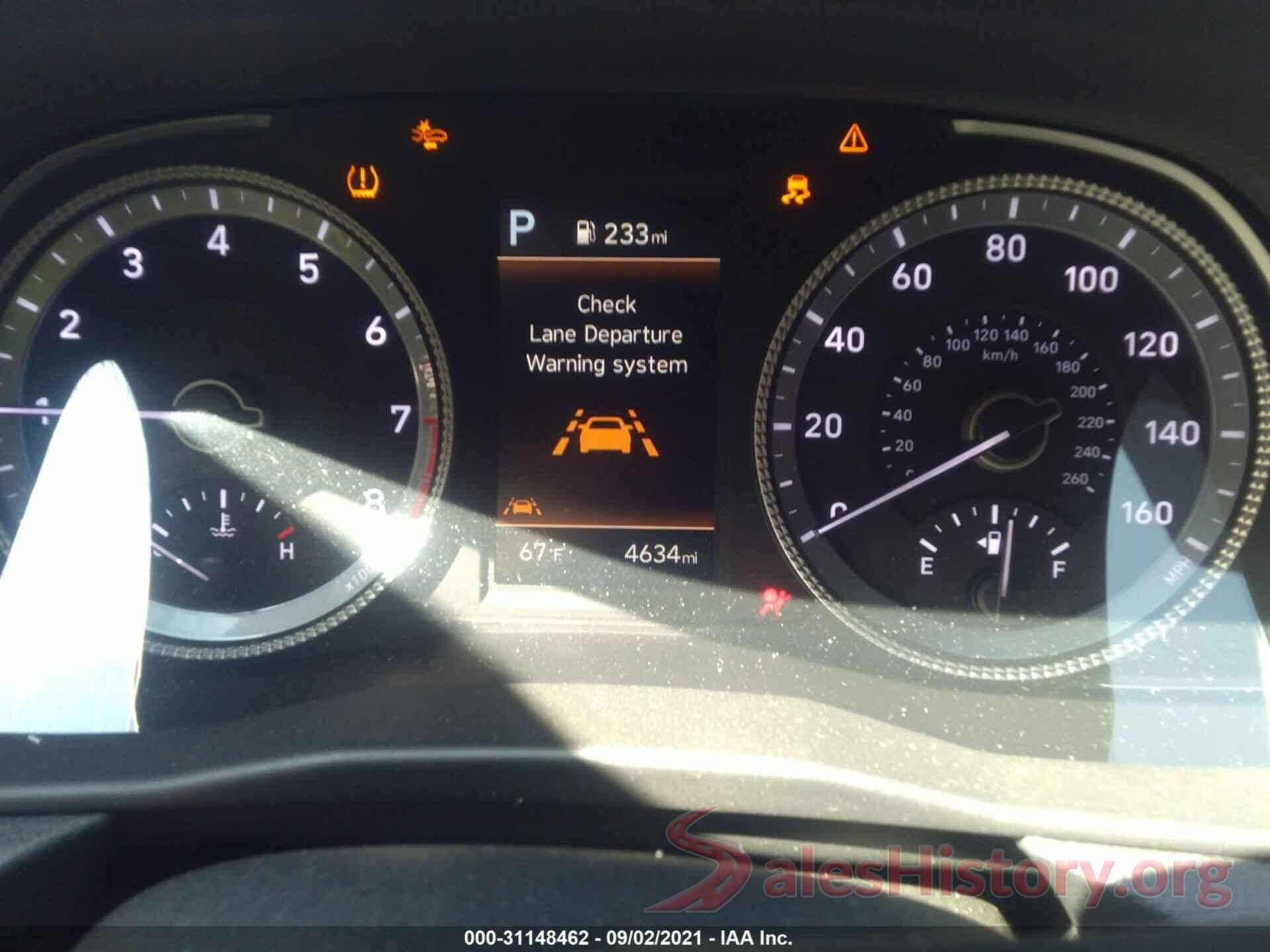 5NPEL4JA9MH080032 2021 HYUNDAI SONATA