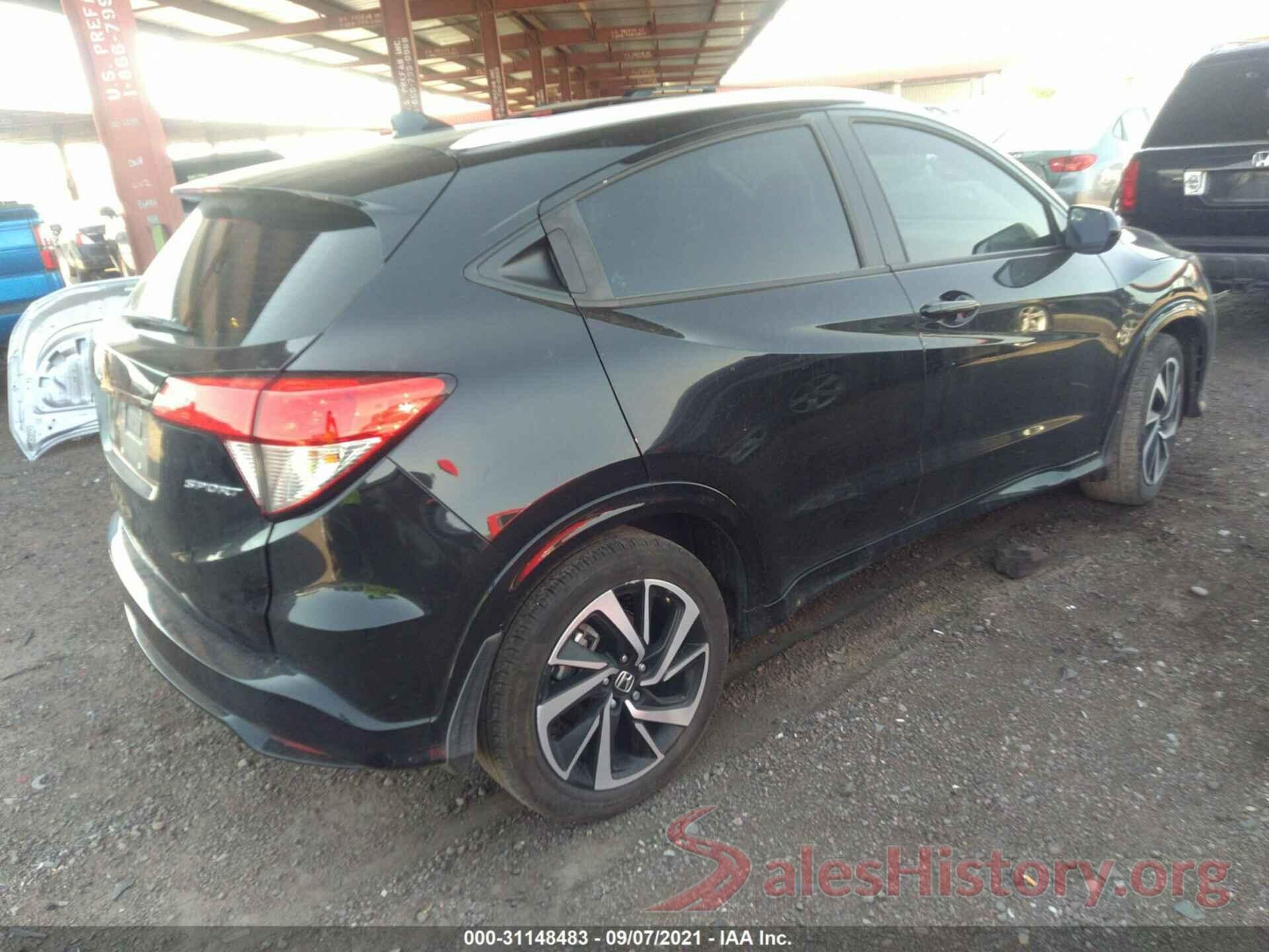 3CZRU5H12KM721839 2019 HONDA HR-V