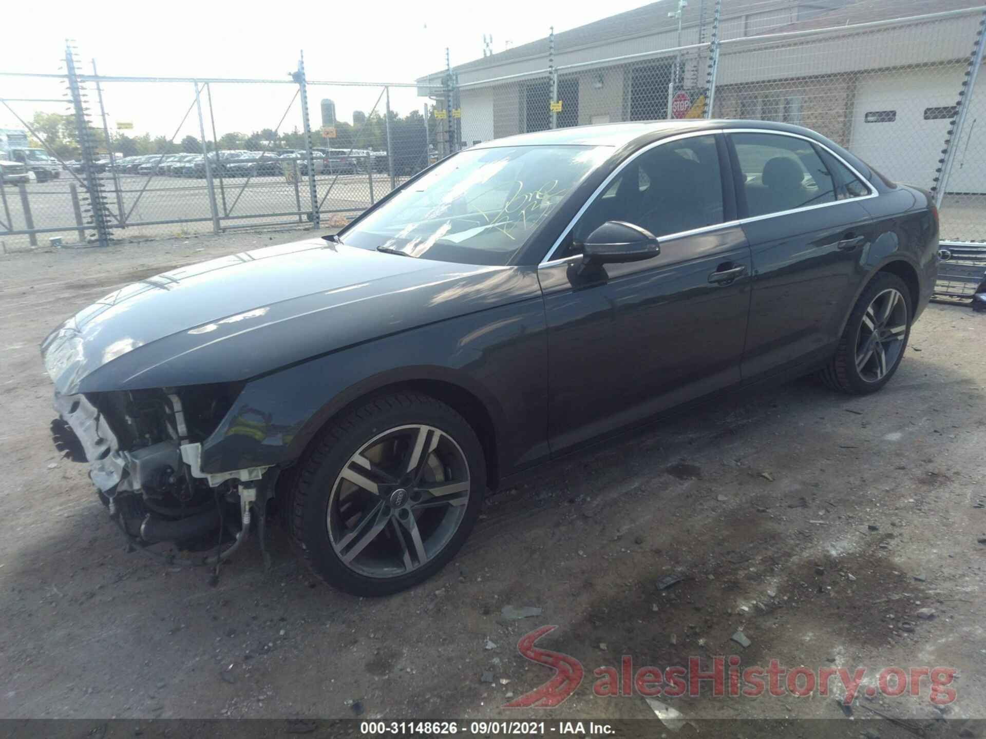 WAUCNAF43HN026604 2017 AUDI A4