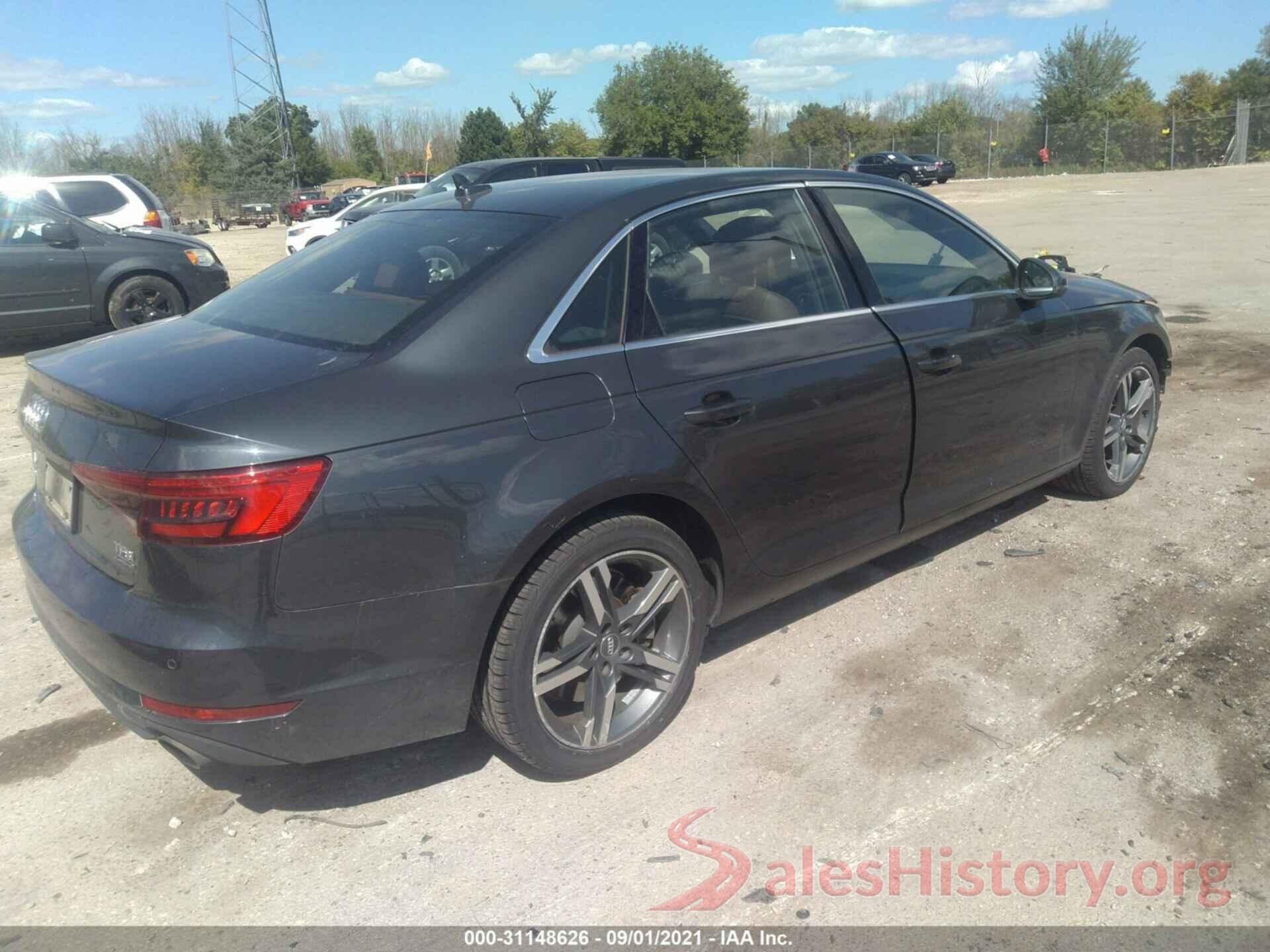 WAUCNAF43HN026604 2017 AUDI A4