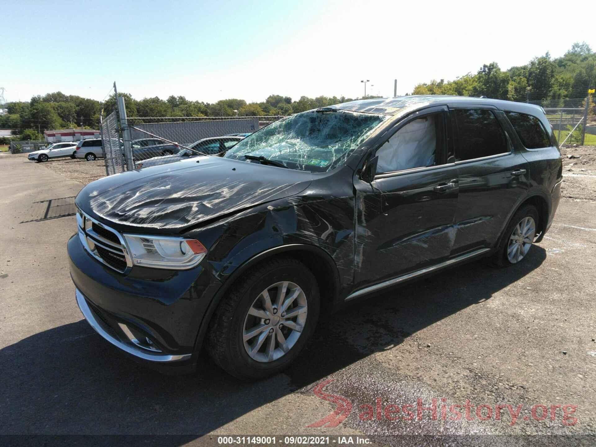 1C4RDJAG6JC255684 2018 DODGE DURANGO