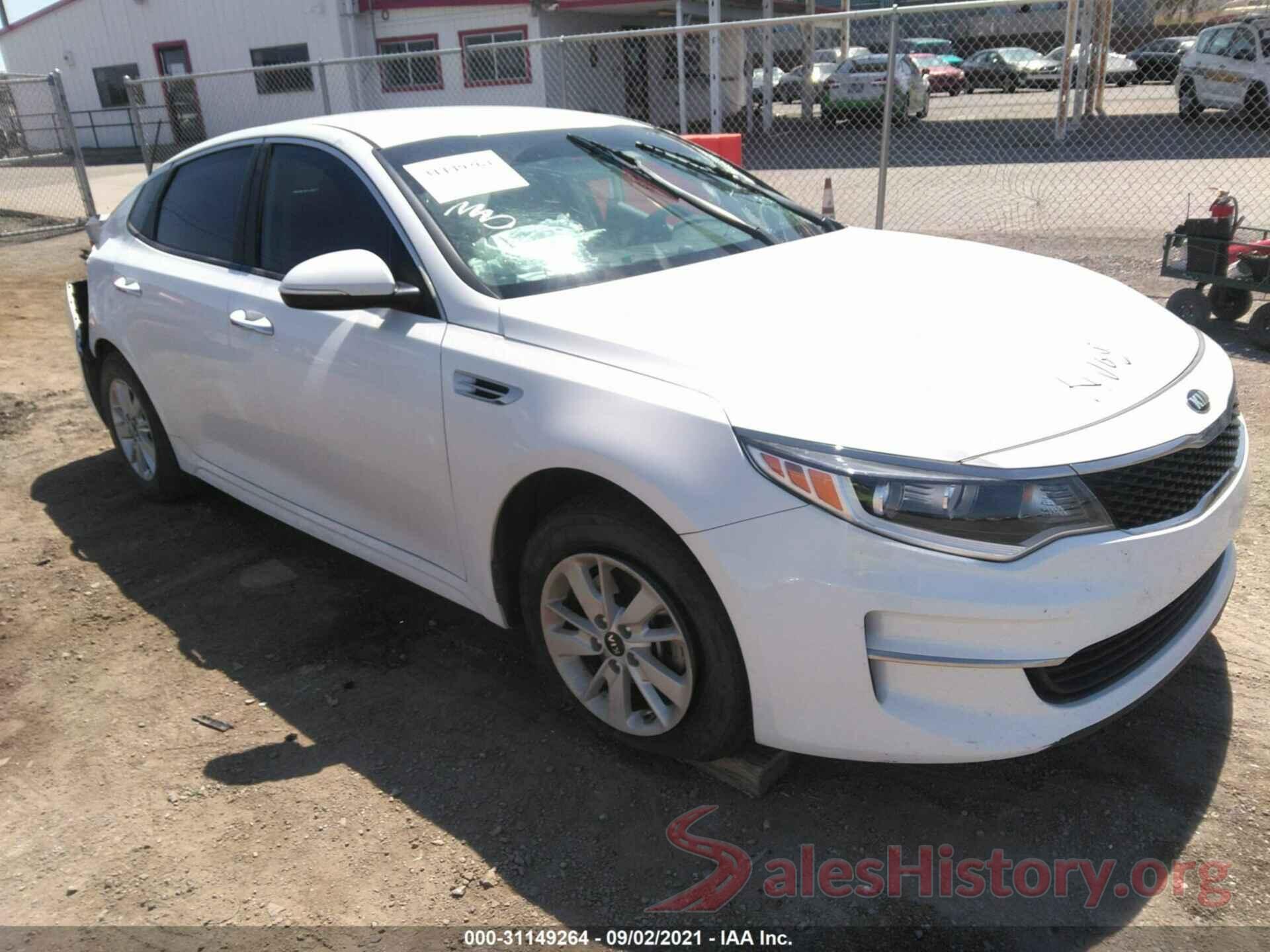 5XXGT4L35GG039145 2016 KIA OPTIMA