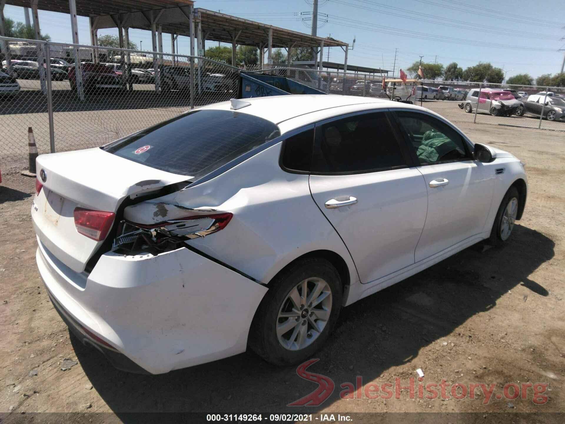 5XXGT4L35GG039145 2016 KIA OPTIMA