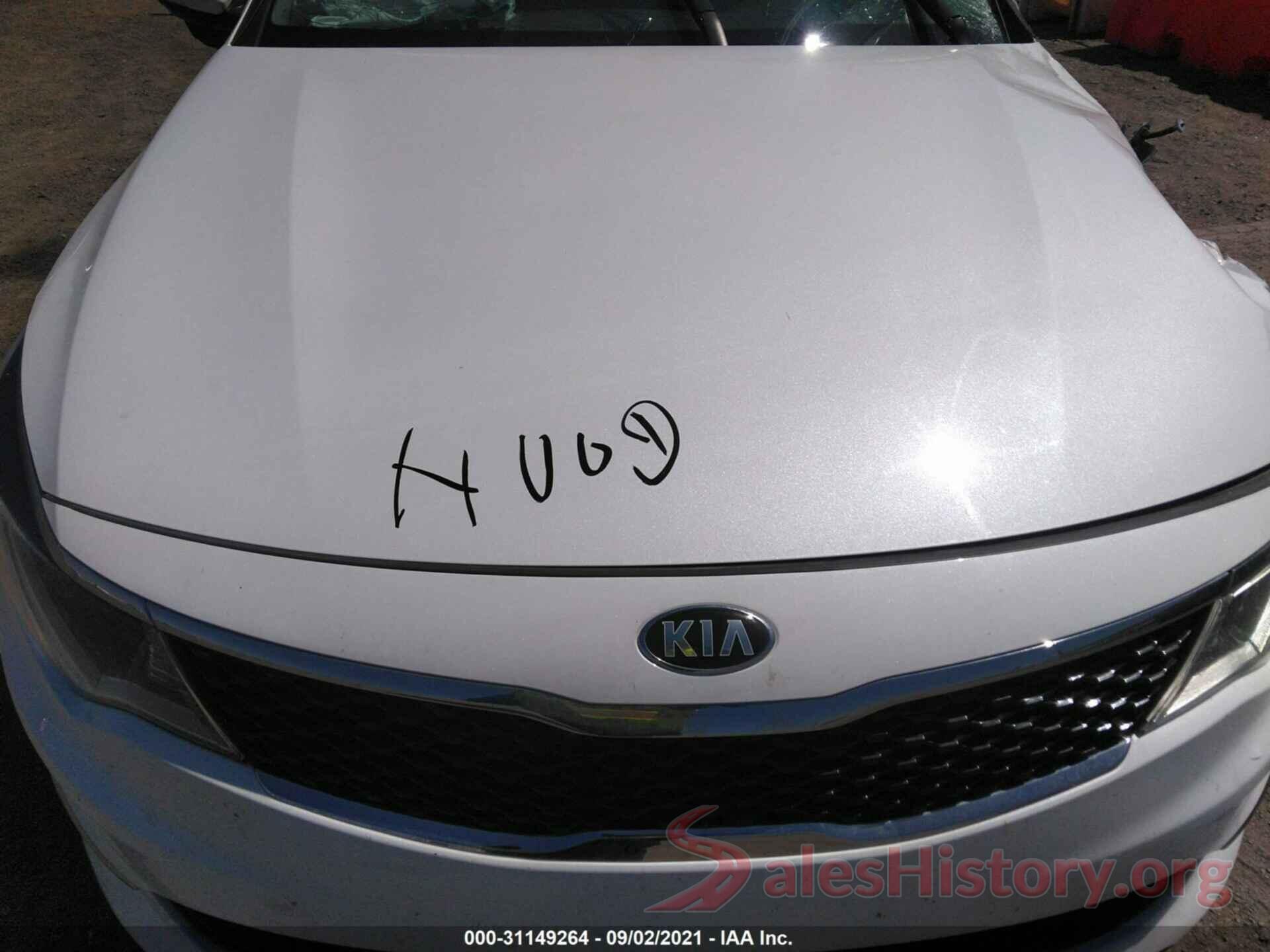 5XXGT4L35GG039145 2016 KIA OPTIMA