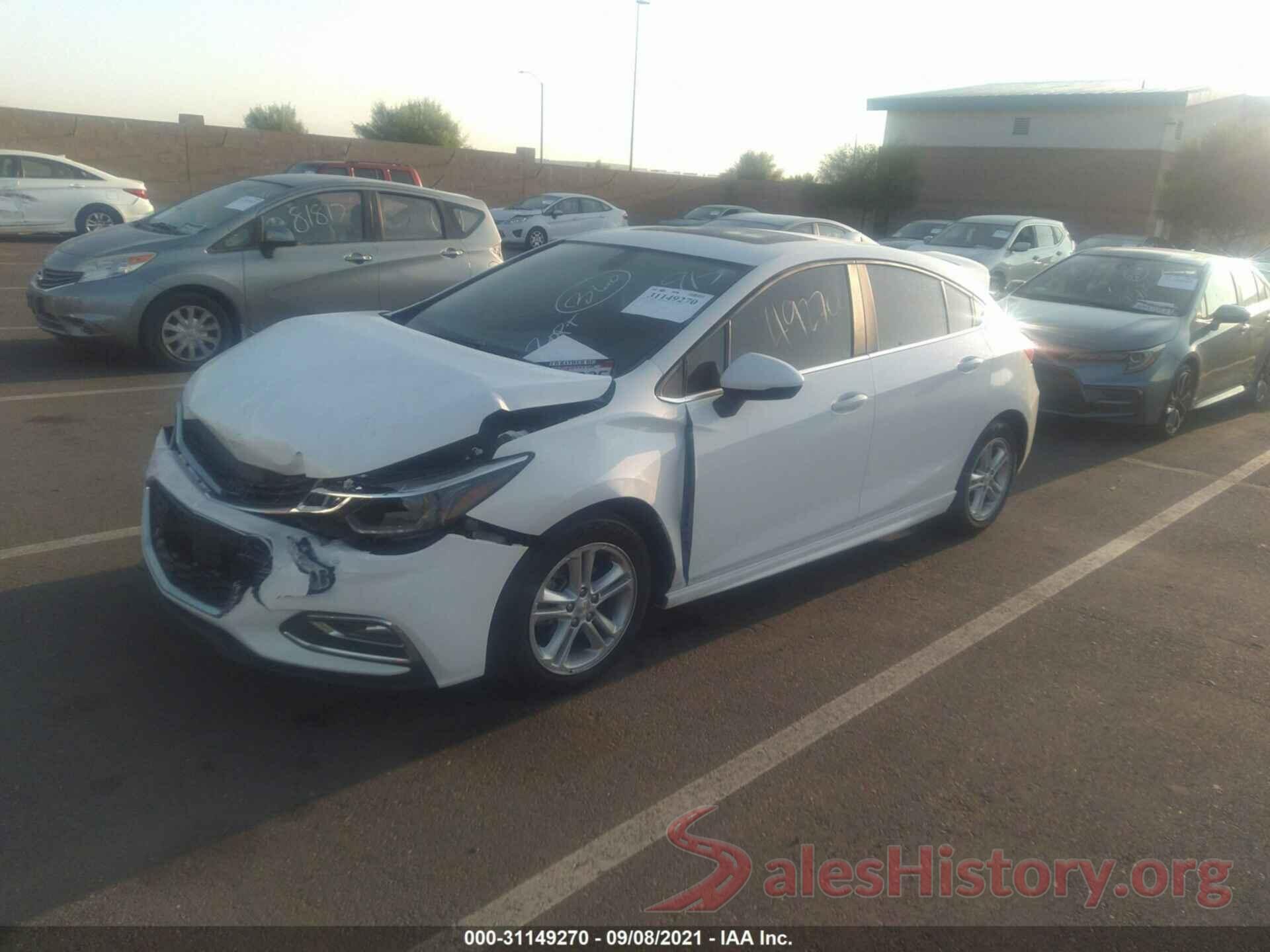 3G1BE6SM9HS509241 2017 CHEVROLET CRUZE