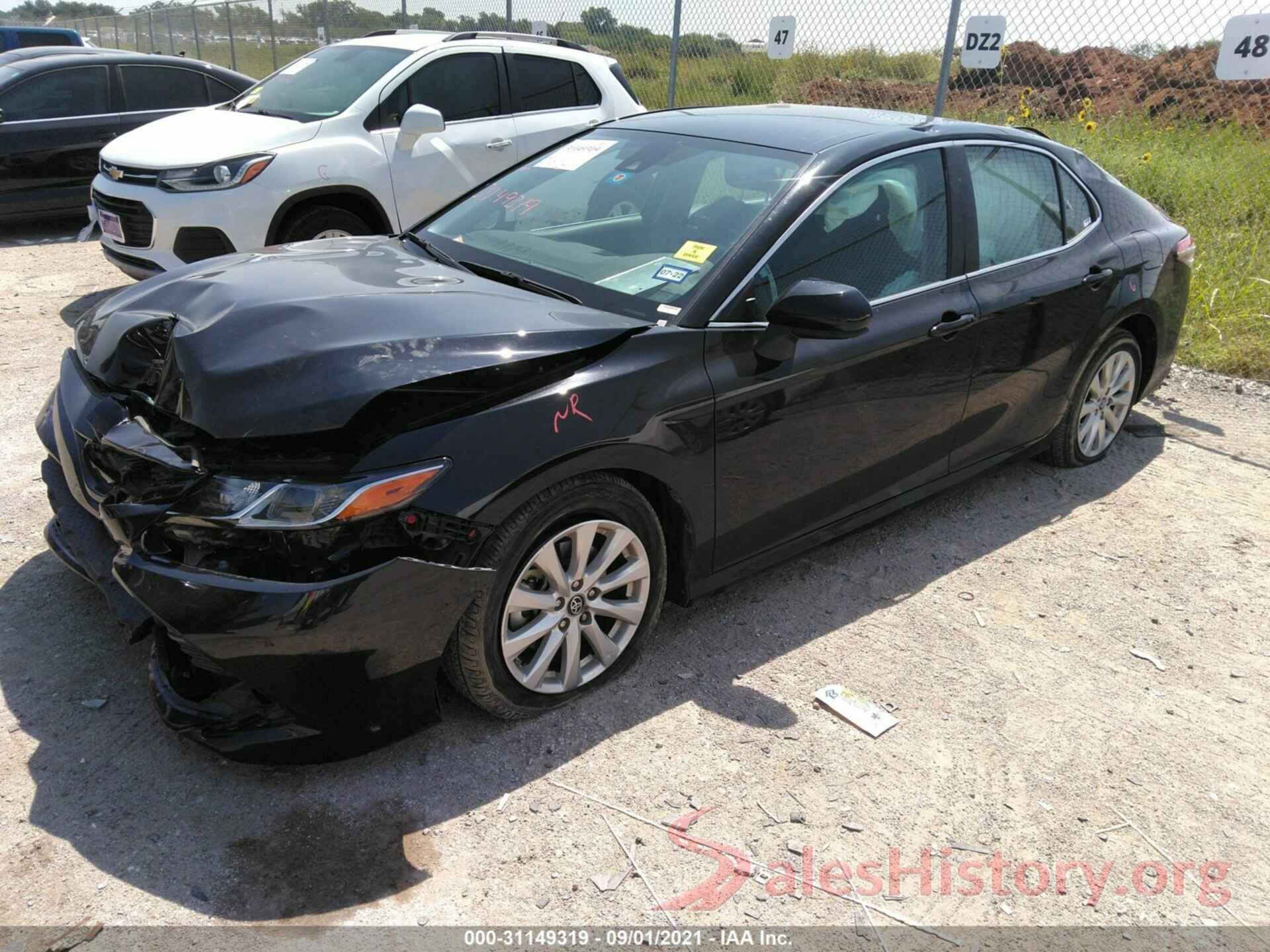 4T1B11HK8KU801526 2019 TOYOTA CAMRY