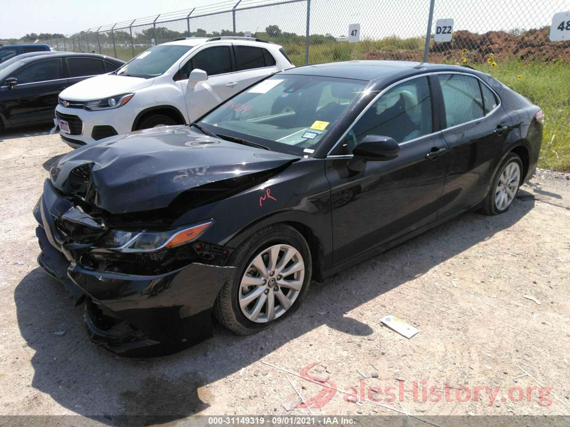 4T1B11HK8KU801526 2019 TOYOTA CAMRY