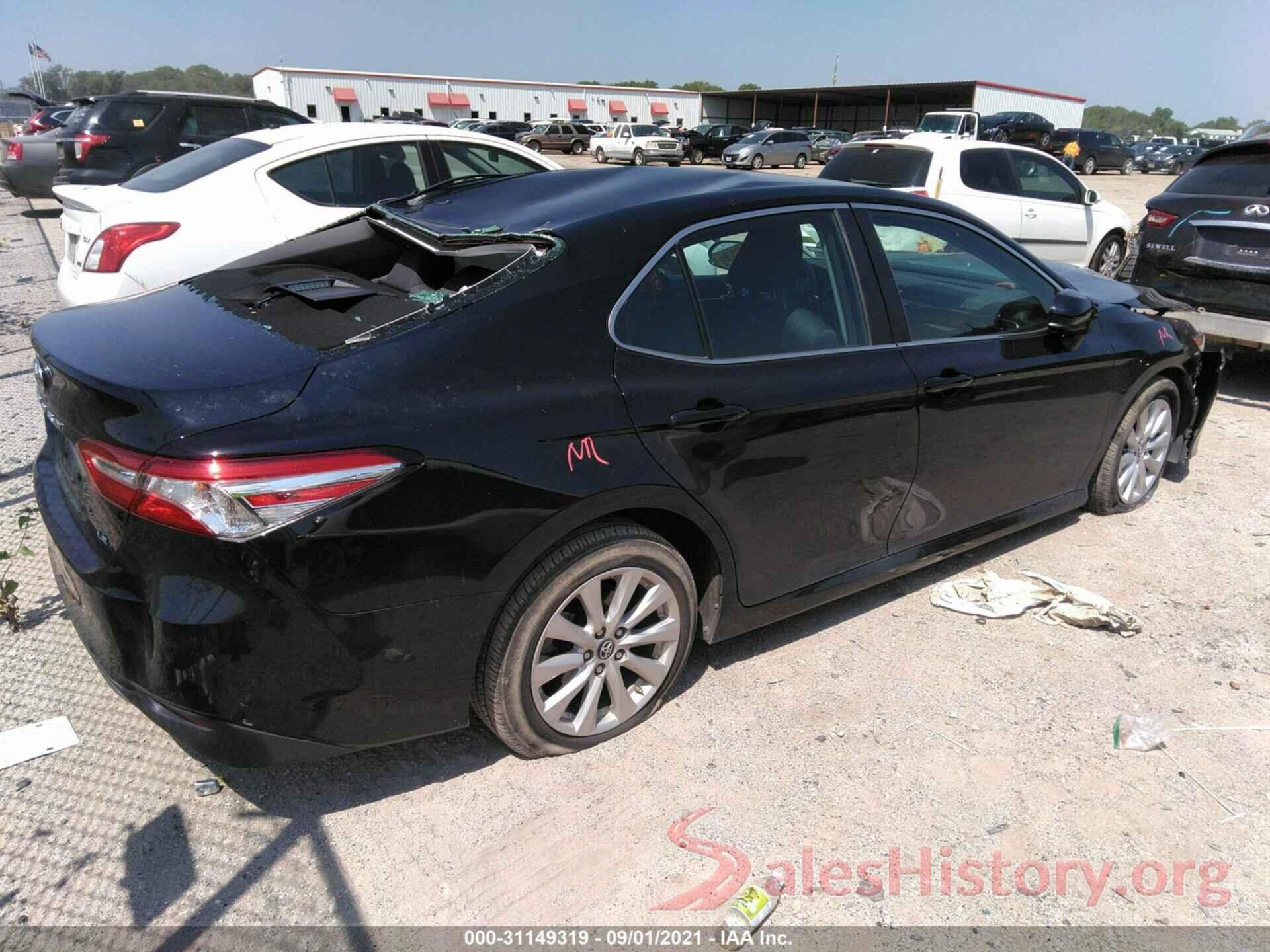 4T1B11HK8KU801526 2019 TOYOTA CAMRY