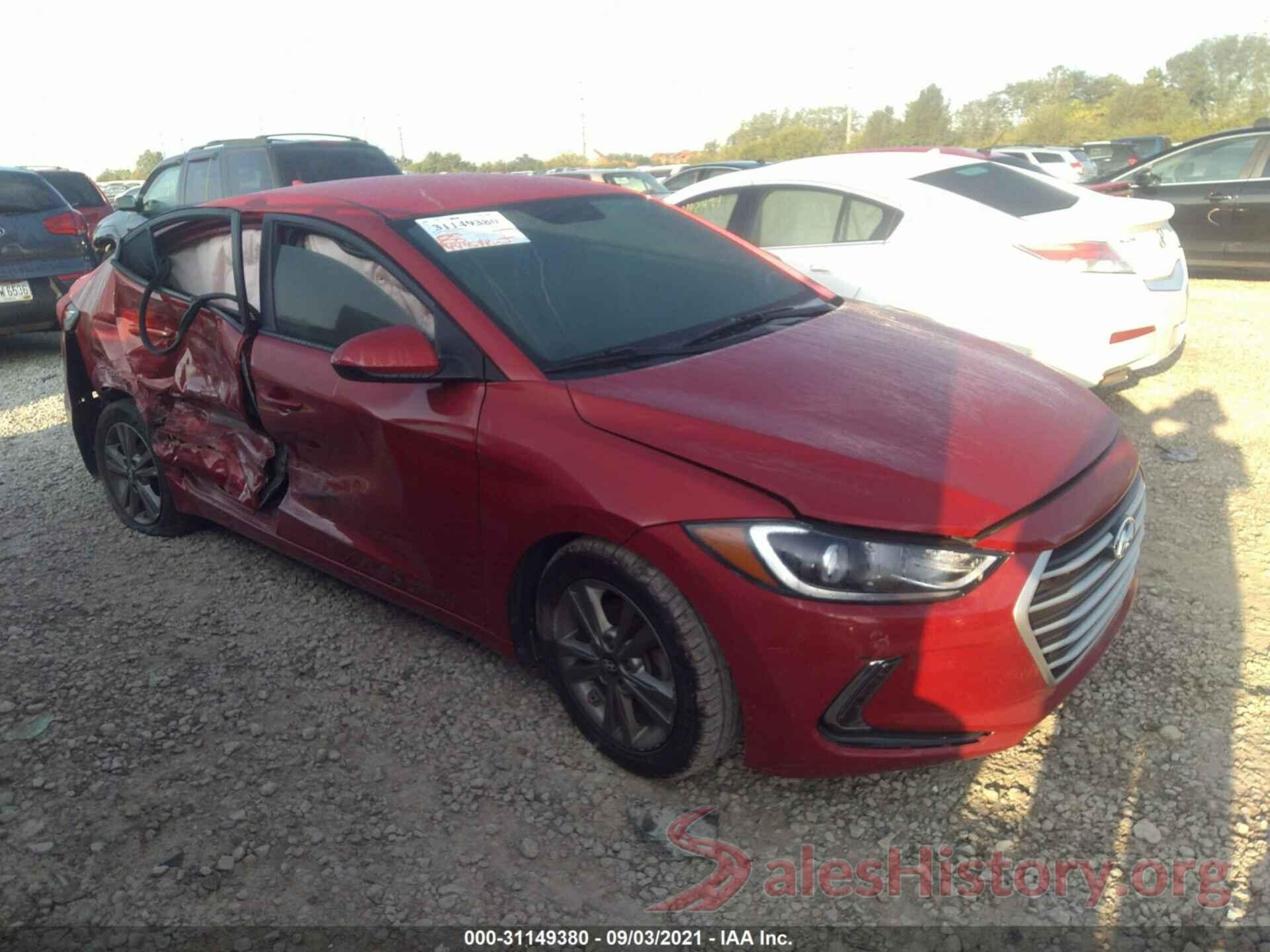 5NPD84LF5HH068701 2017 HYUNDAI ELANTRA