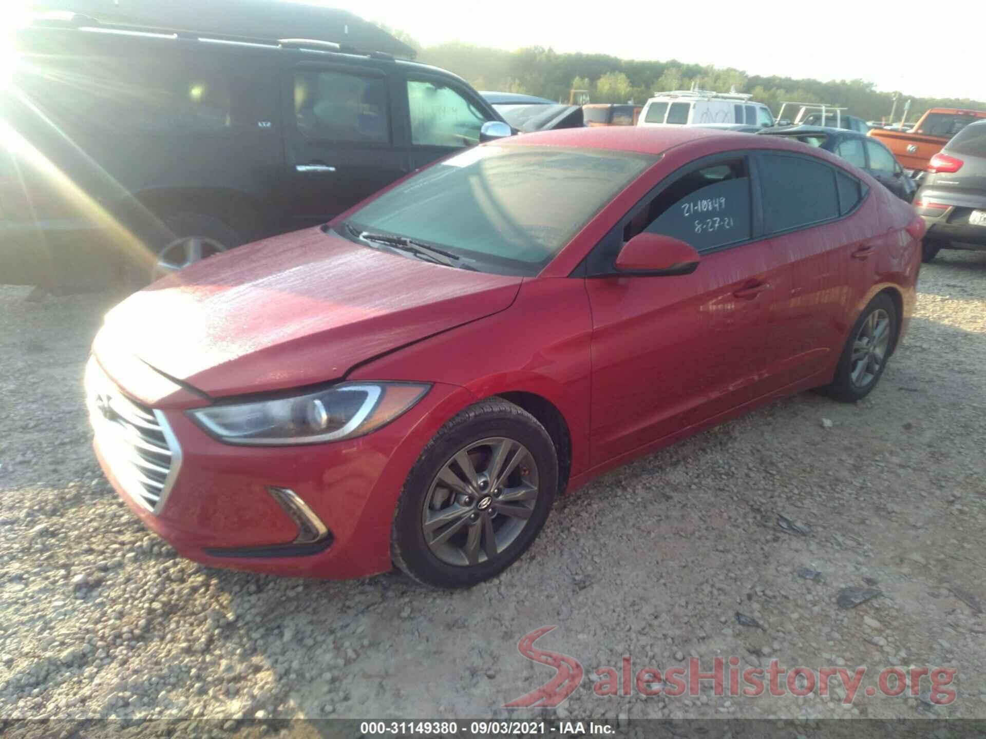 5NPD84LF5HH068701 2017 HYUNDAI ELANTRA