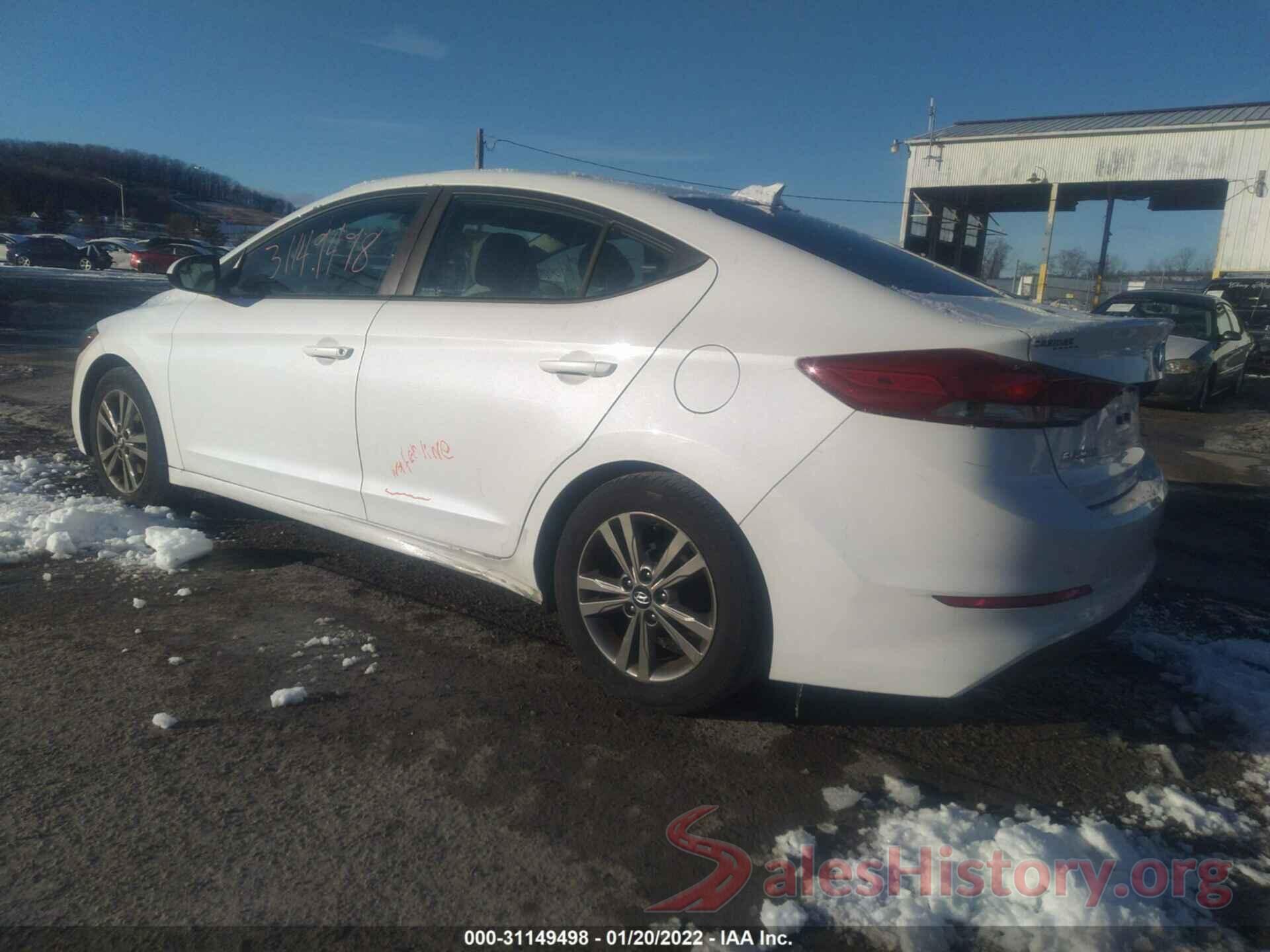 5NPD84LF6HH007762 2017 HYUNDAI ELANTRA