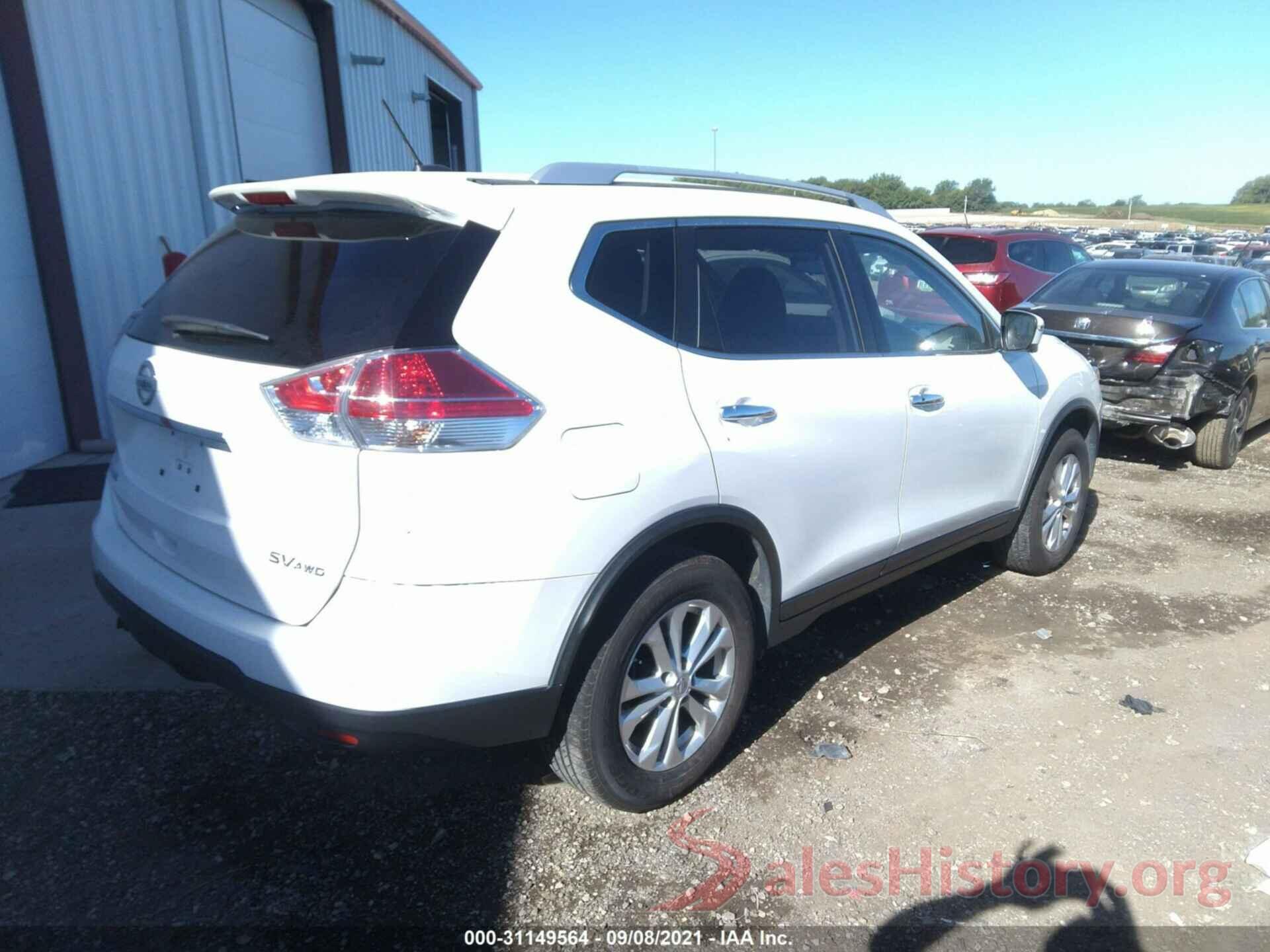 JN8AT2MV4GW150413 2016 NISSAN ROGUE