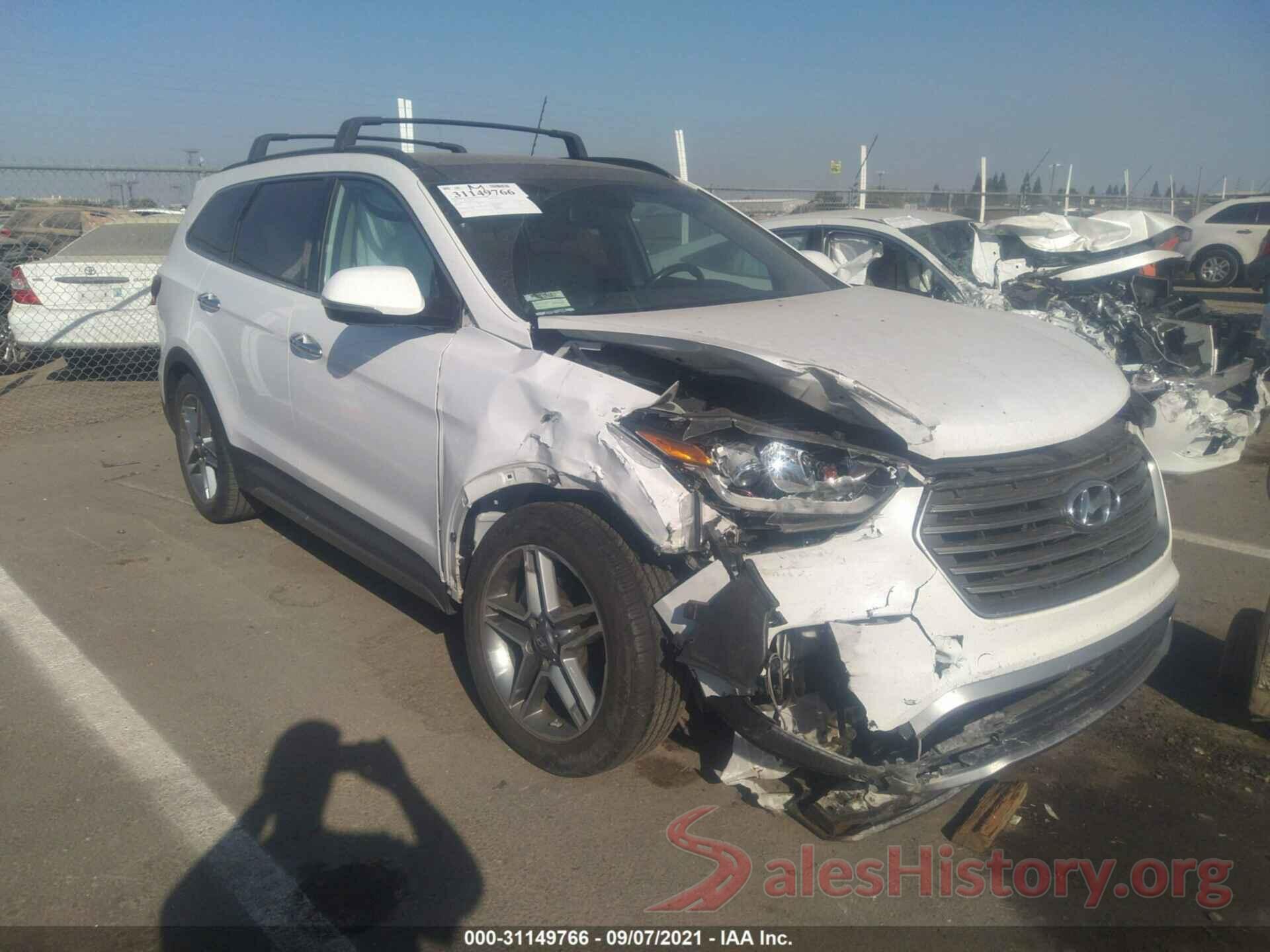 KM8SR4HF9HU233759 2017 HYUNDAI SANTA FE