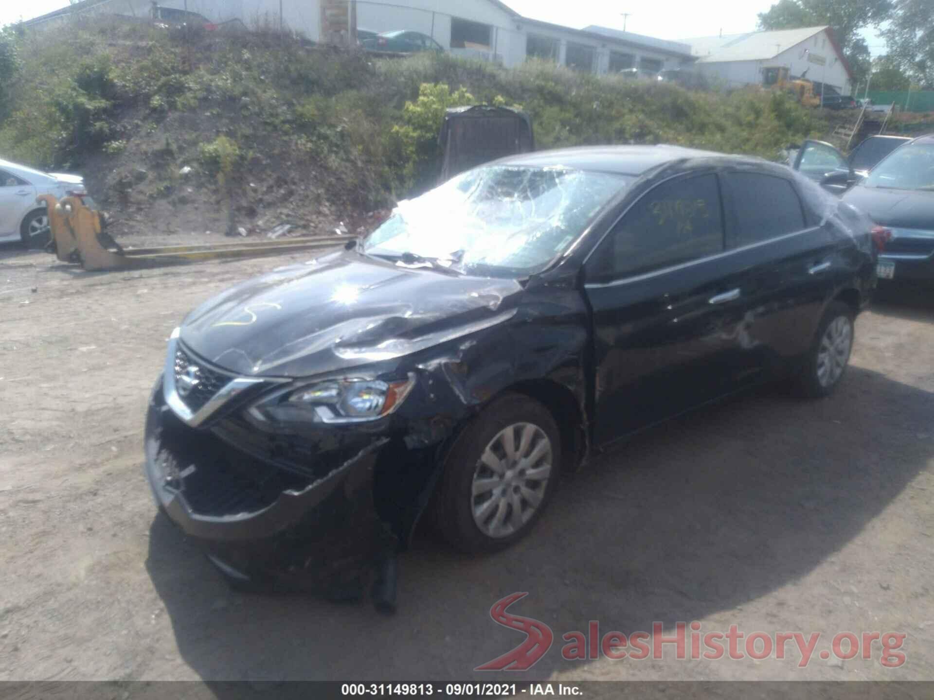 3N1AB7APXGL649601 2016 NISSAN SENTRA