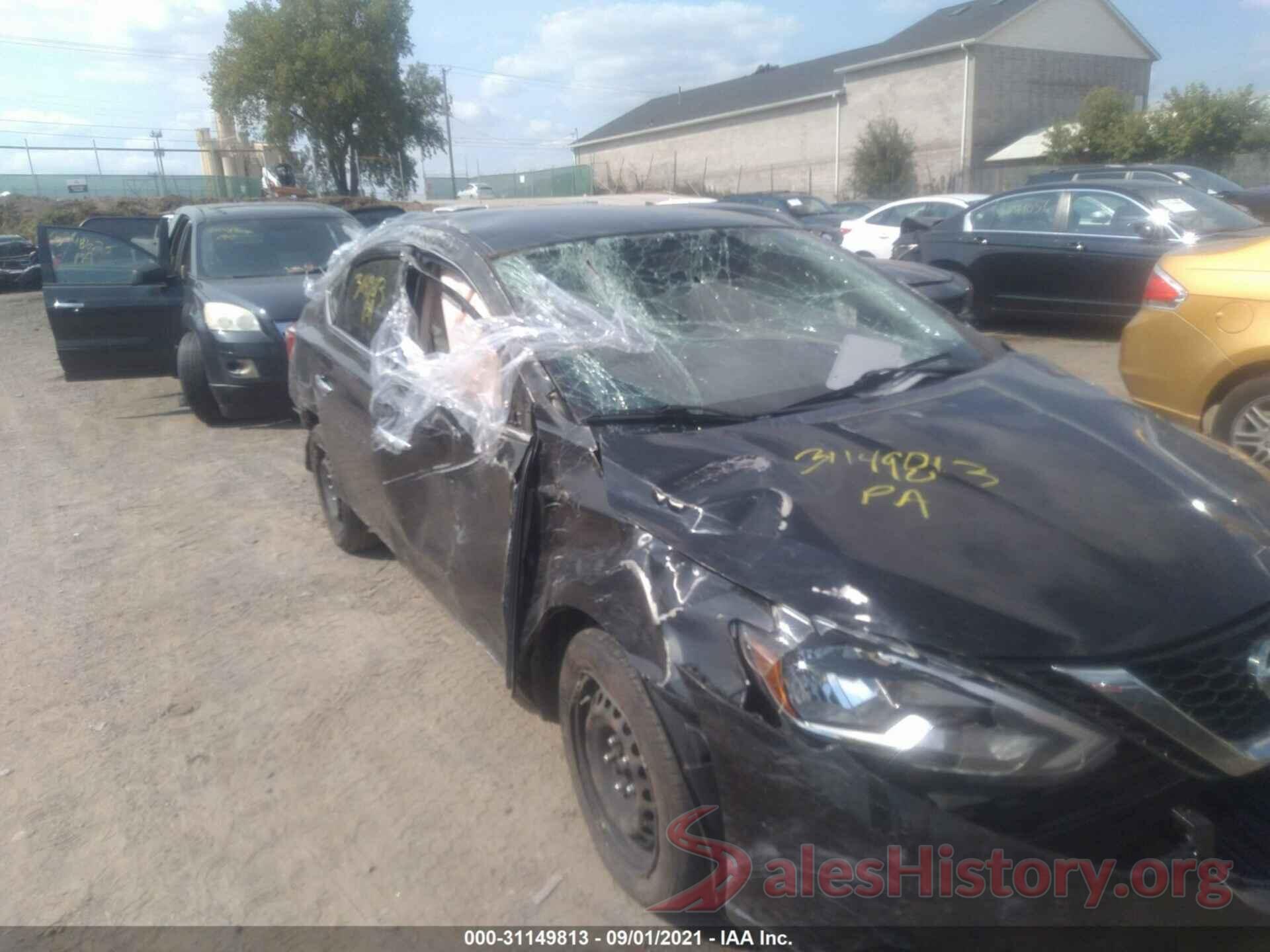 3N1AB7APXGL649601 2016 NISSAN SENTRA