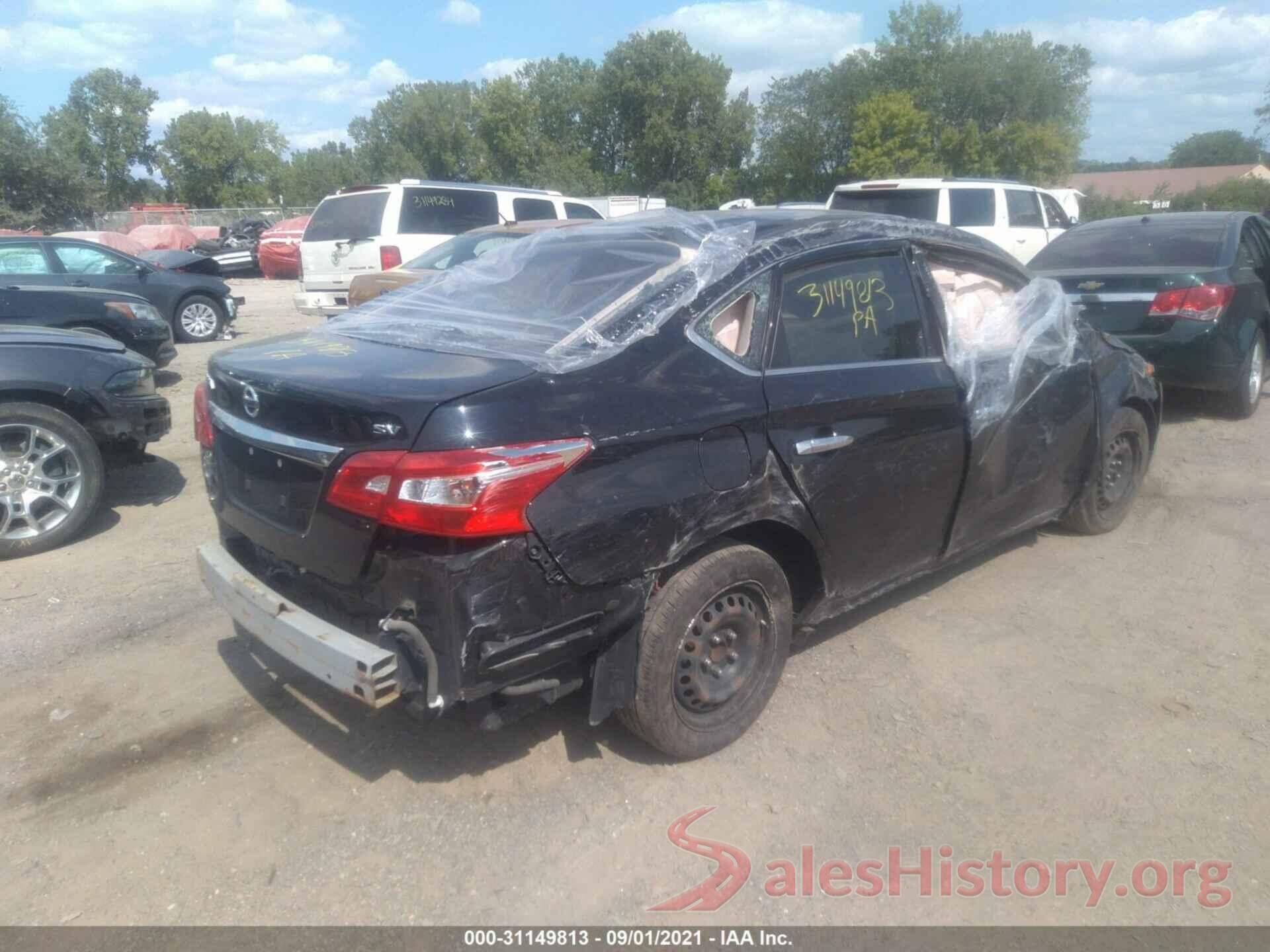 3N1AB7APXGL649601 2016 NISSAN SENTRA