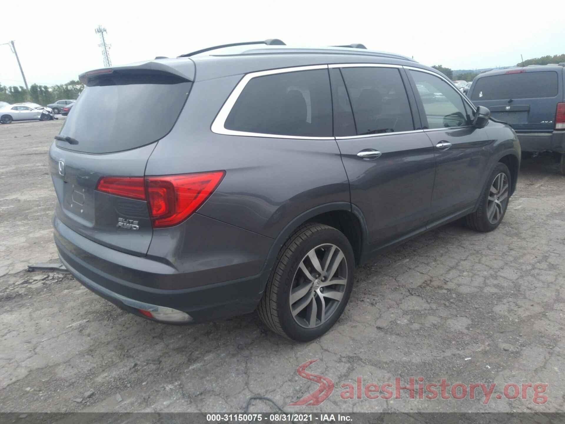 5FNYF6H01HB074503 2017 HONDA PILOT