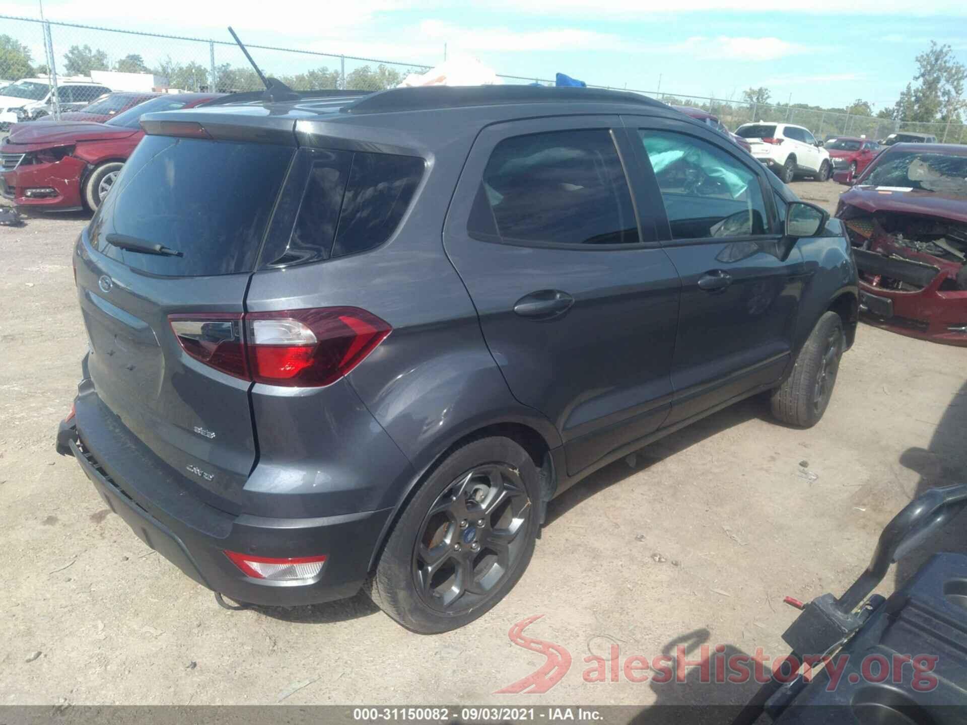 MAJ6P1CL2JC243607 2018 FORD ECOSPORT