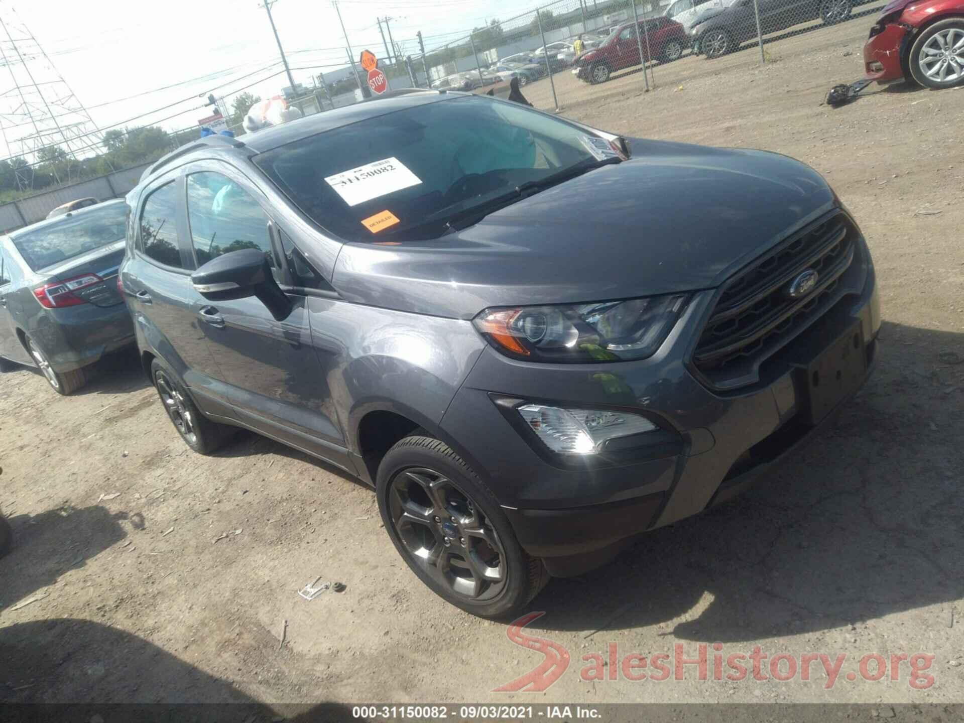 MAJ6P1CL2JC243607 2018 FORD ECOSPORT