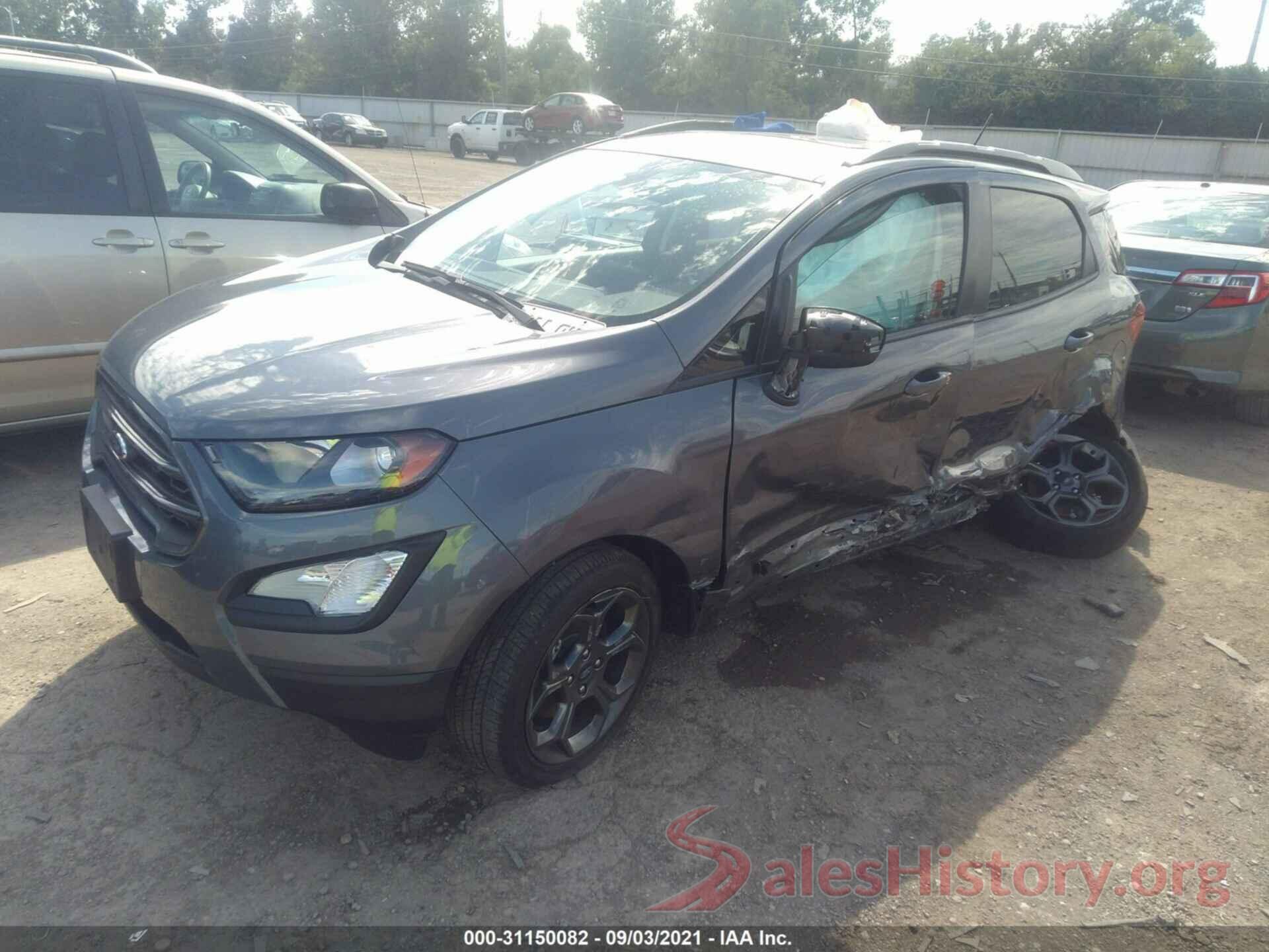 MAJ6P1CL2JC243607 2018 FORD ECOSPORT