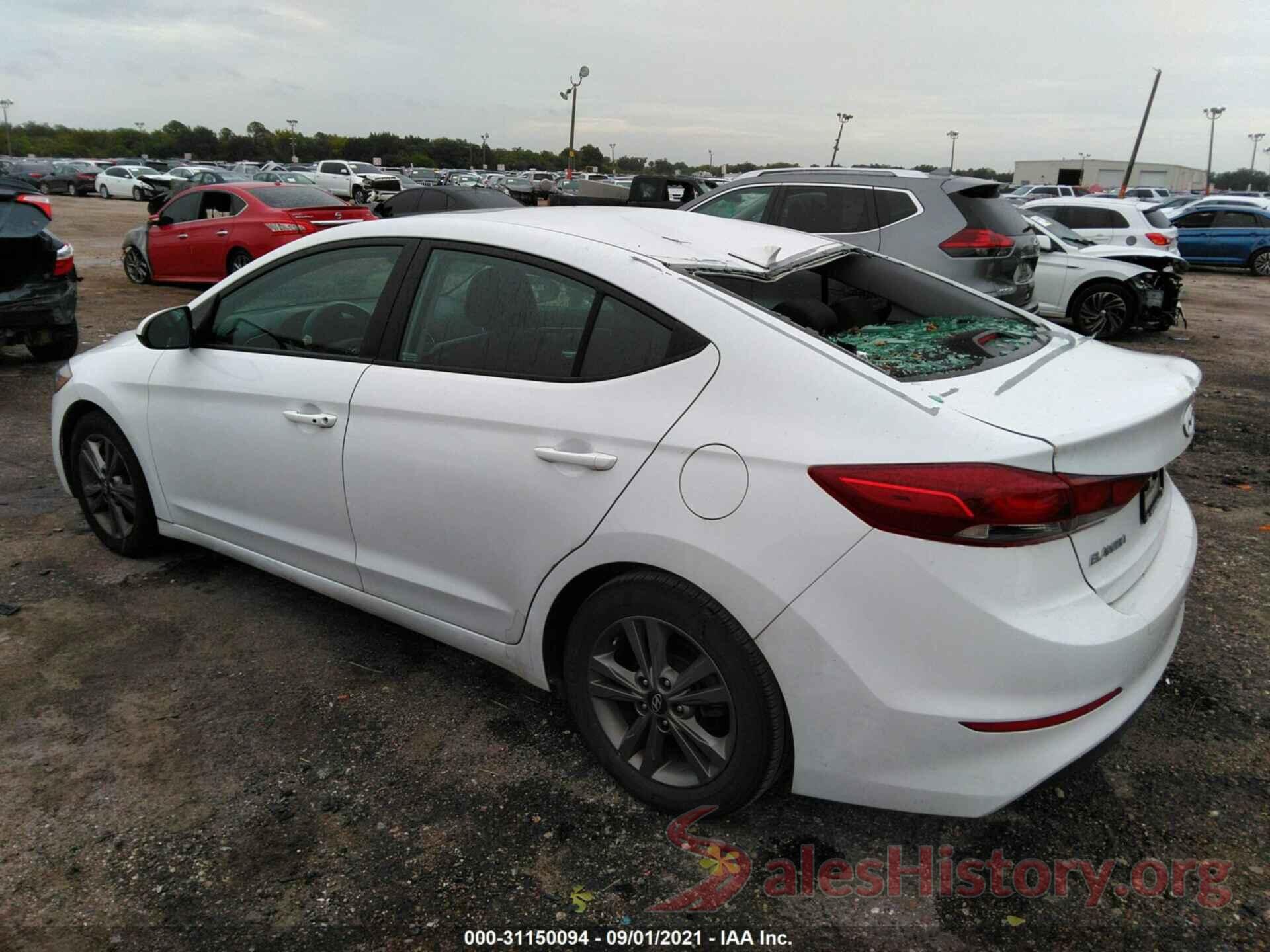 5NPD84LF5JH255734 2018 HYUNDAI ELANTRA