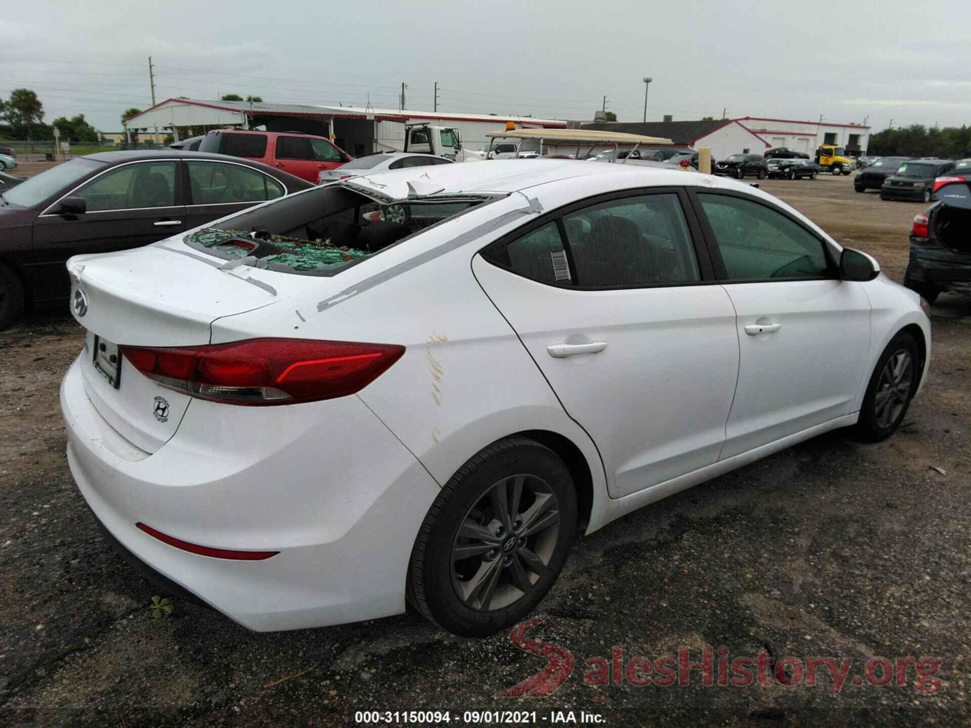 5NPD84LF5JH255734 2018 HYUNDAI ELANTRA