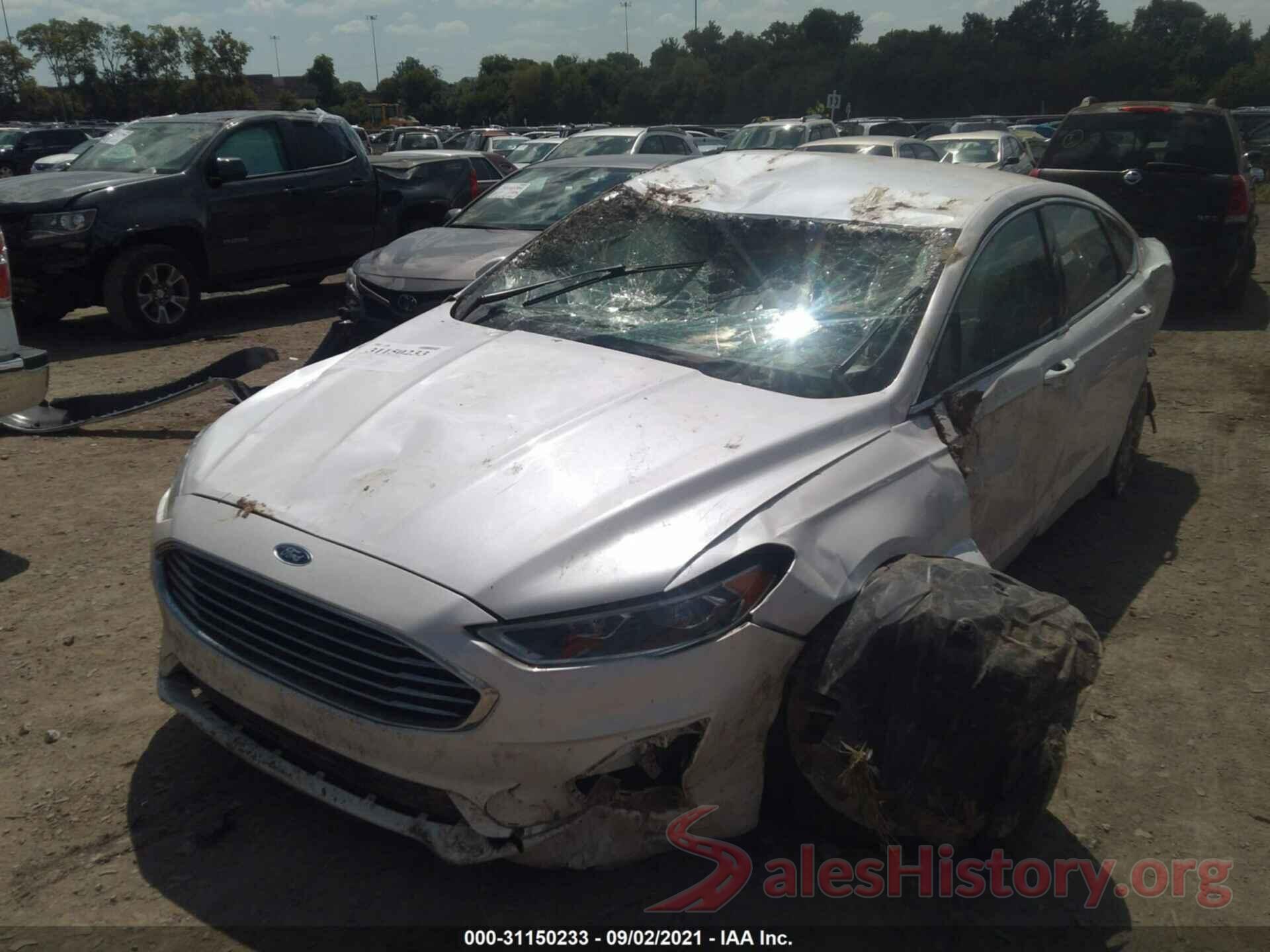 3FA6P0MU4KR136739 2019 FORD FUSION HYBRID