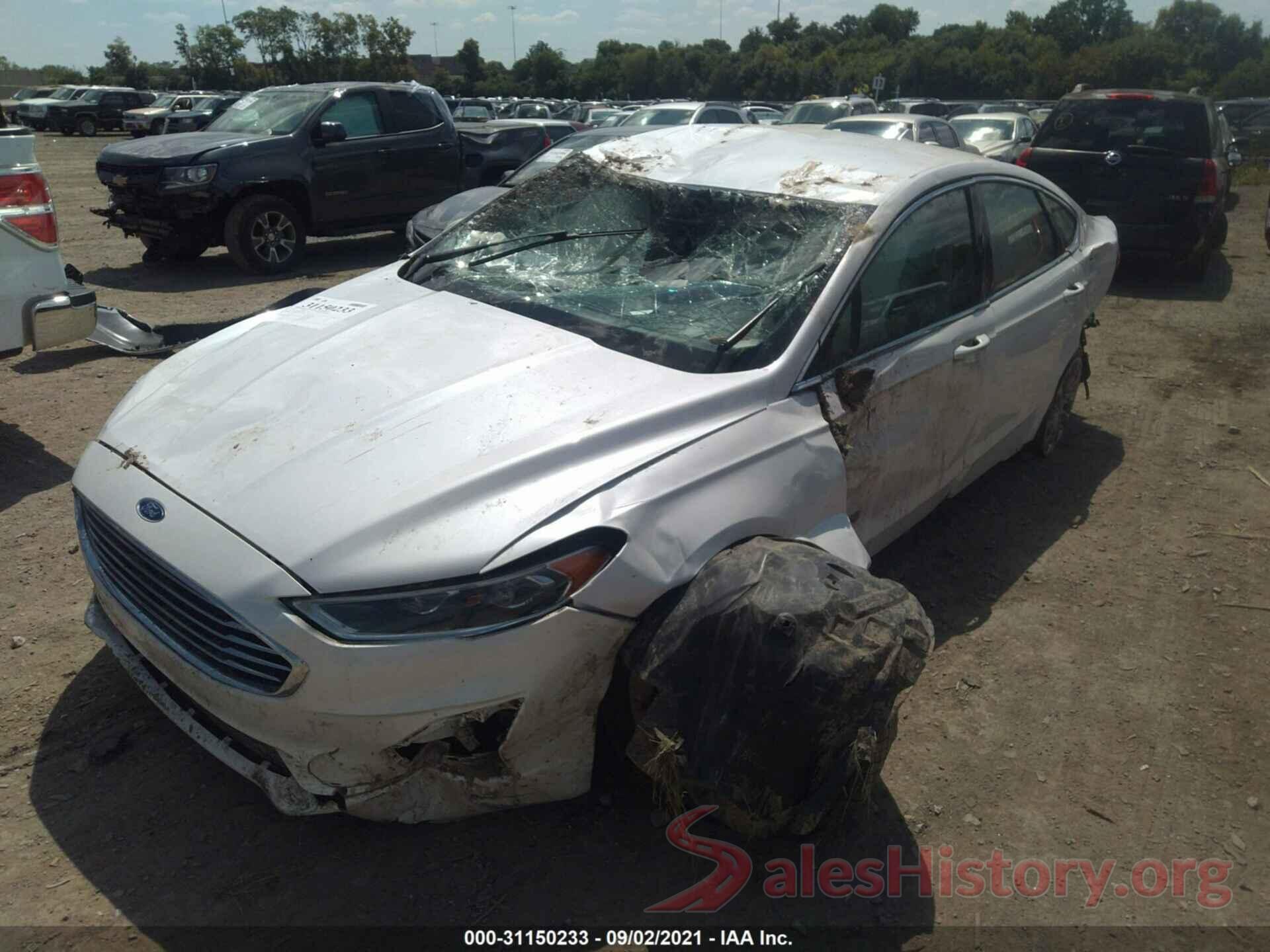 3FA6P0MU4KR136739 2019 FORD FUSION HYBRID