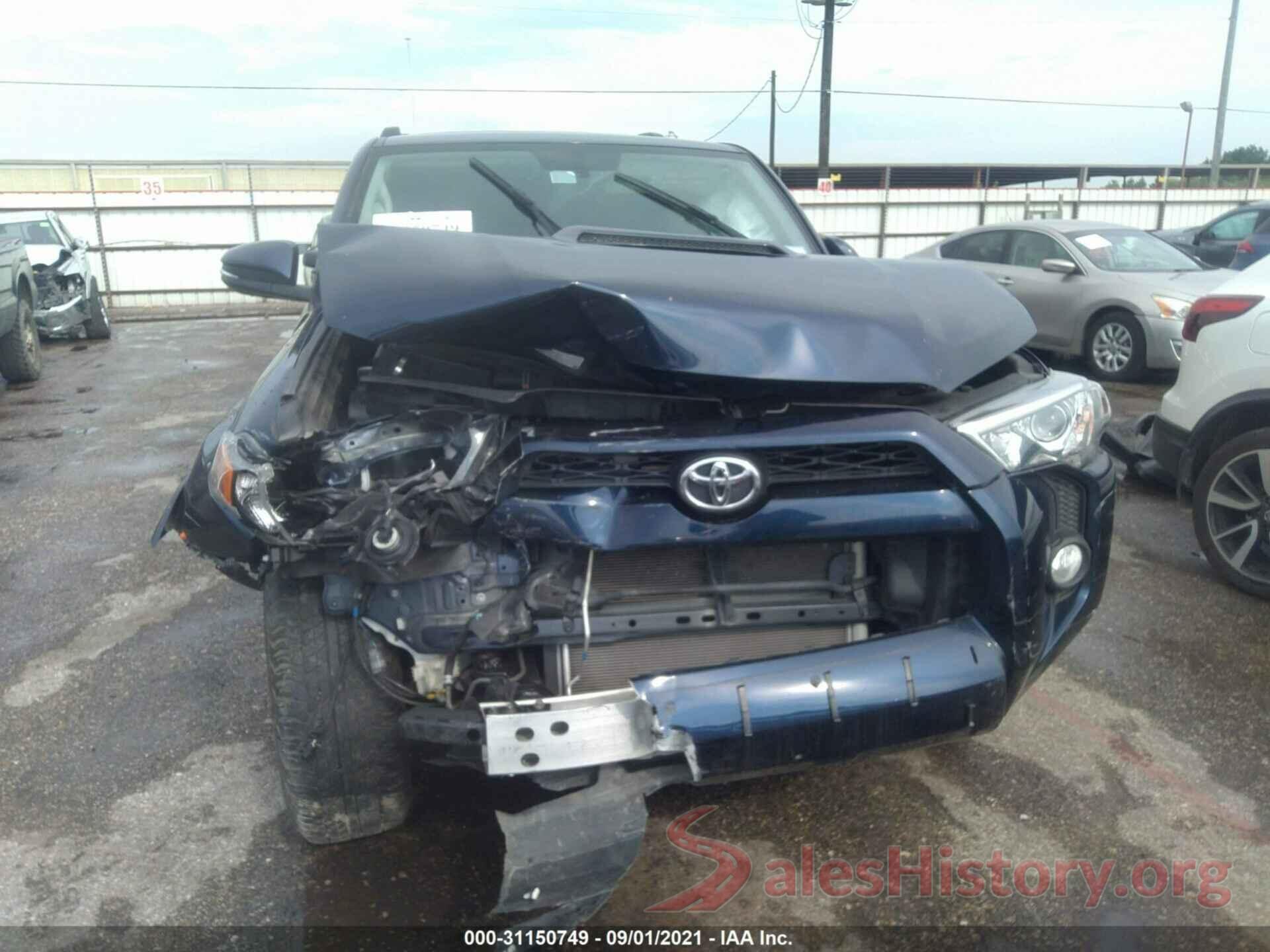 JTEBU5JR7K5678558 2019 TOYOTA 4RUNNER