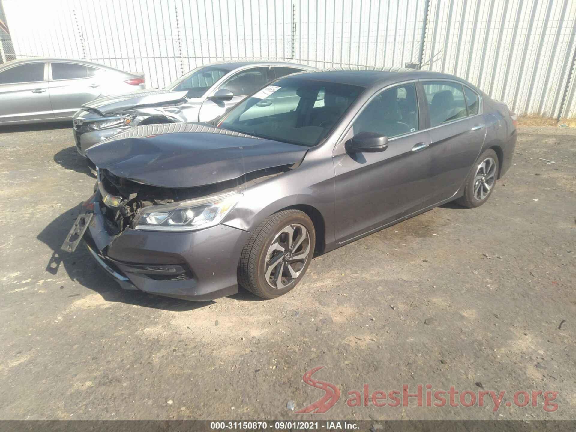 1HGCR2F82GA220063 2016 HONDA ACCORD SEDAN