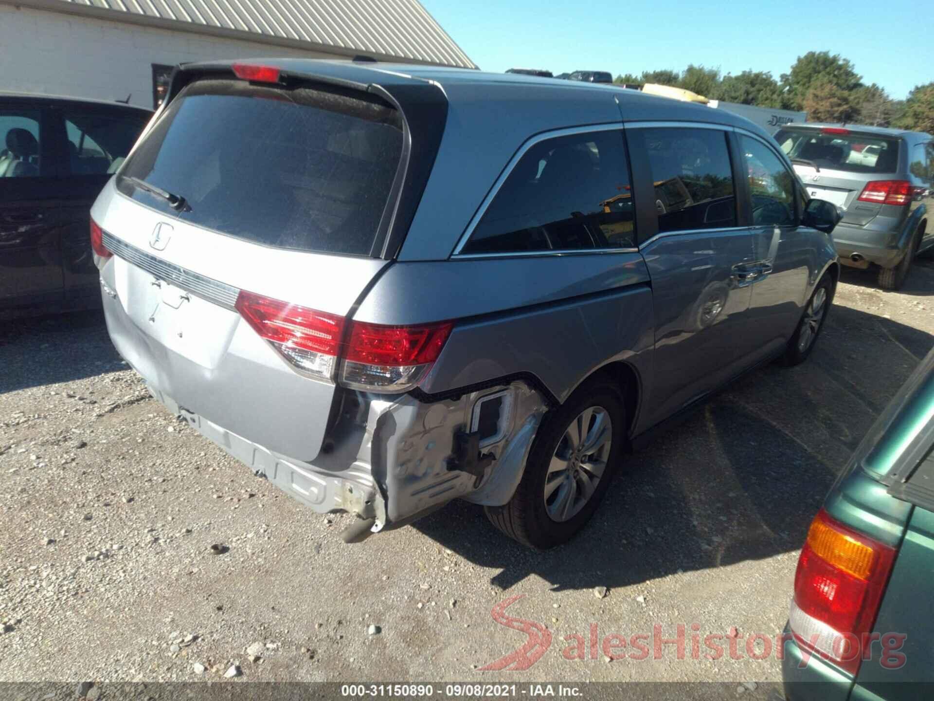 5FNRL5H64GB140875 2016 HONDA ODYSSEY